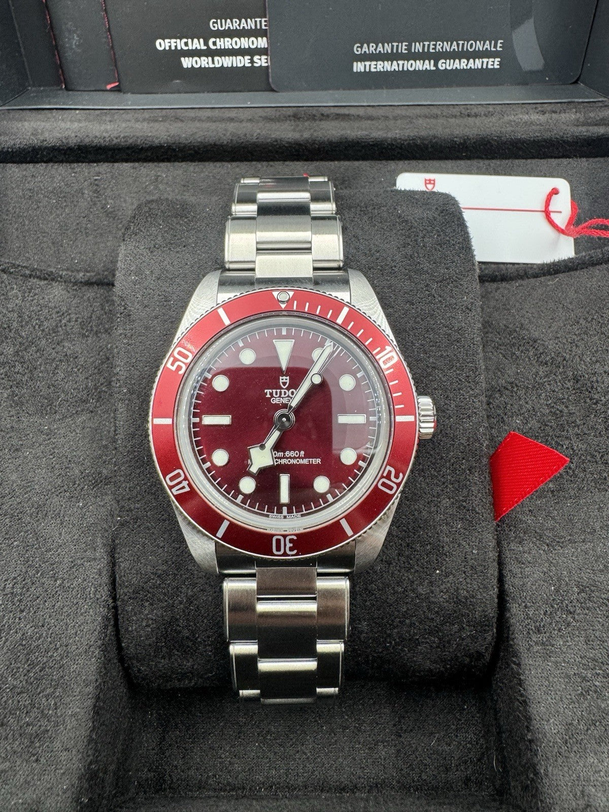 2025 Tudor Black Bay 58 Burgundy Oyster 39mm 3-Link Red M7939A1A0RU-0002