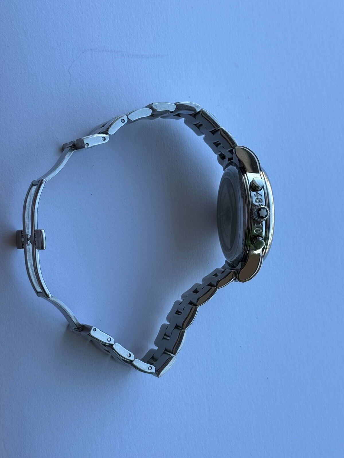 Montblanc Meisterstuck 7016 Watch Chronograph Day Date Automatic Mens 38mm Swiss