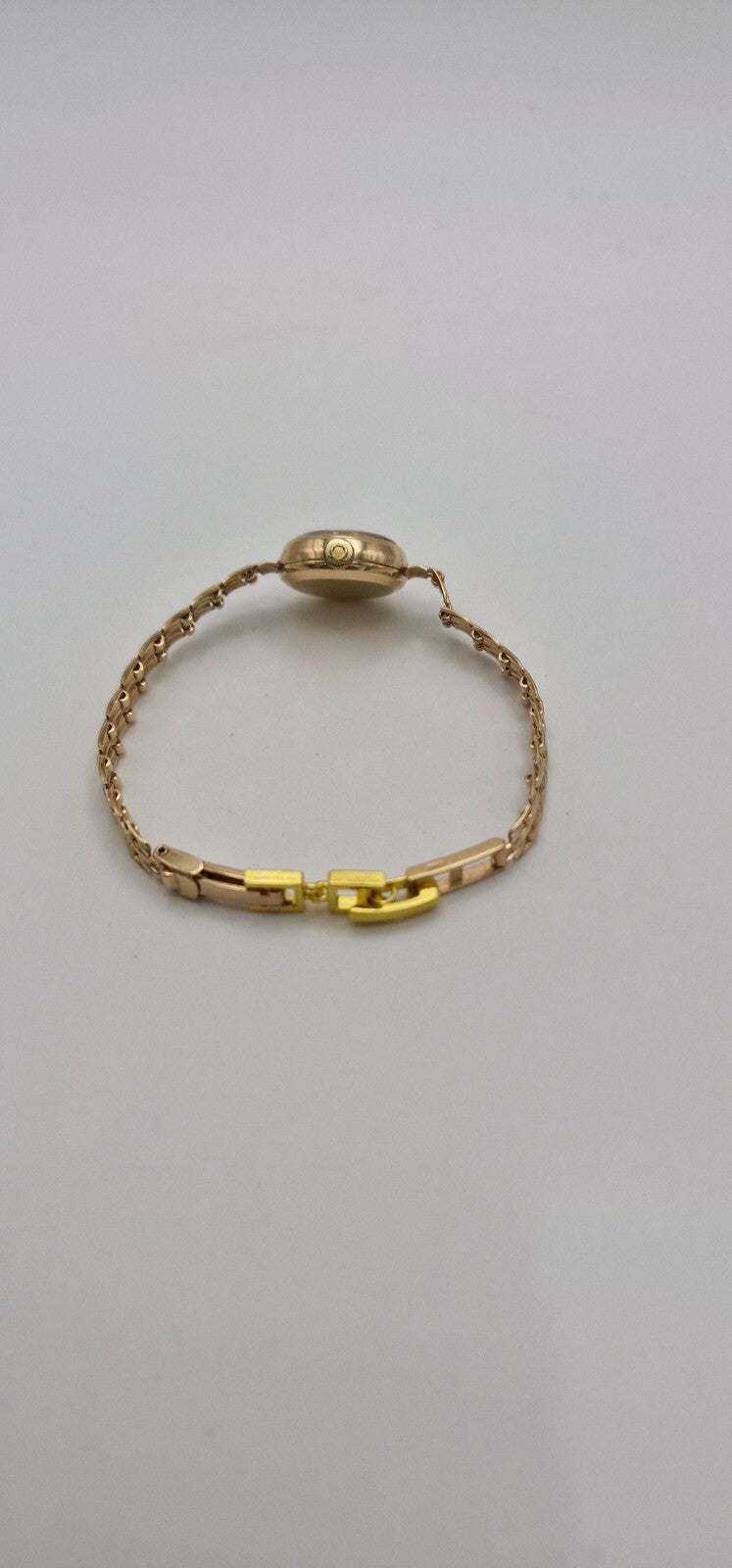 Omega 9ct Gold Vintage 1960's Mechanical Lady's Watch on 9ct Gold Bracelet.