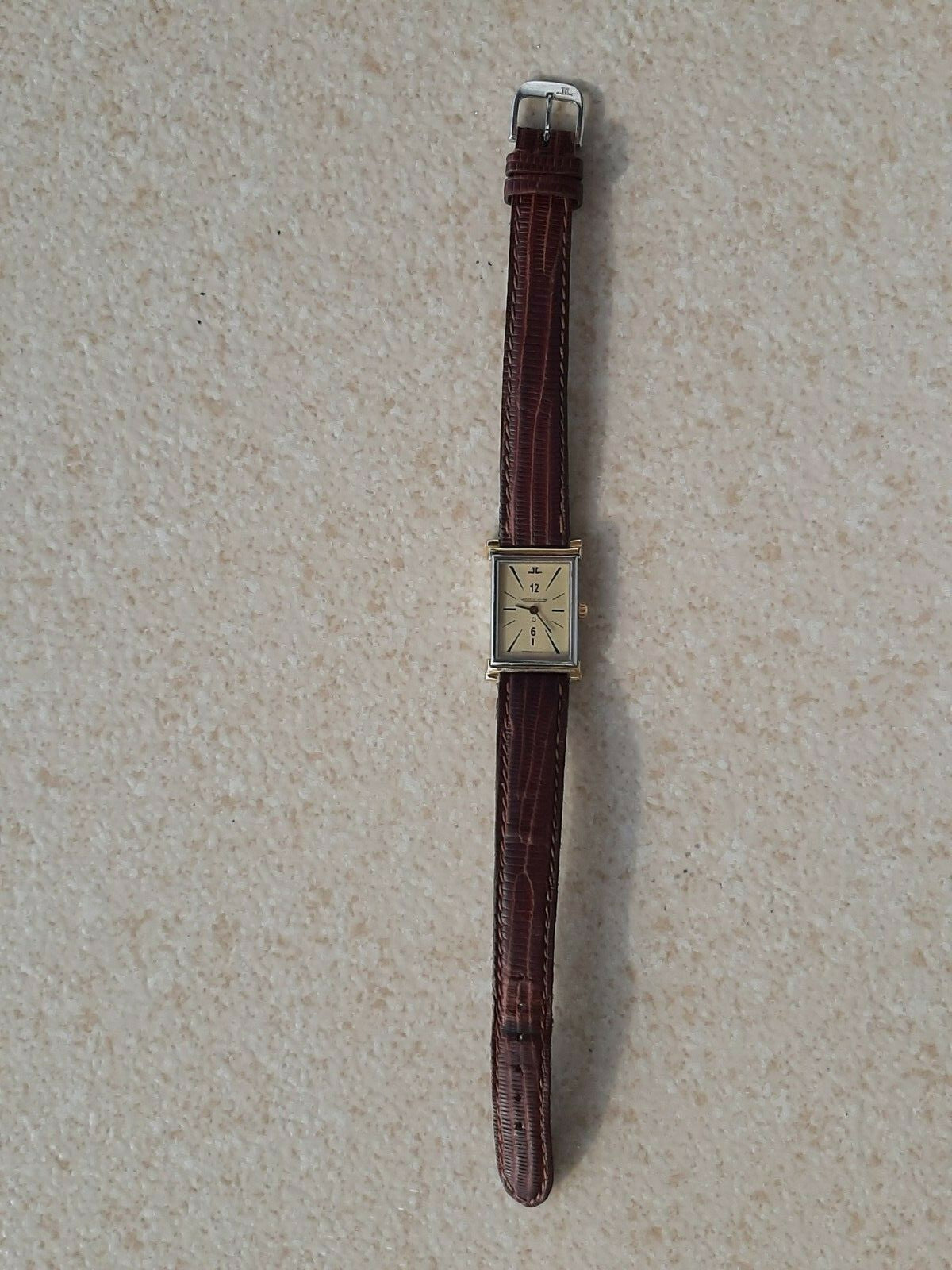 JAEGER LECOULTRE WATCH QUARTZ GOLD 18K & S/S LADY SWISS MADE 160 012 5