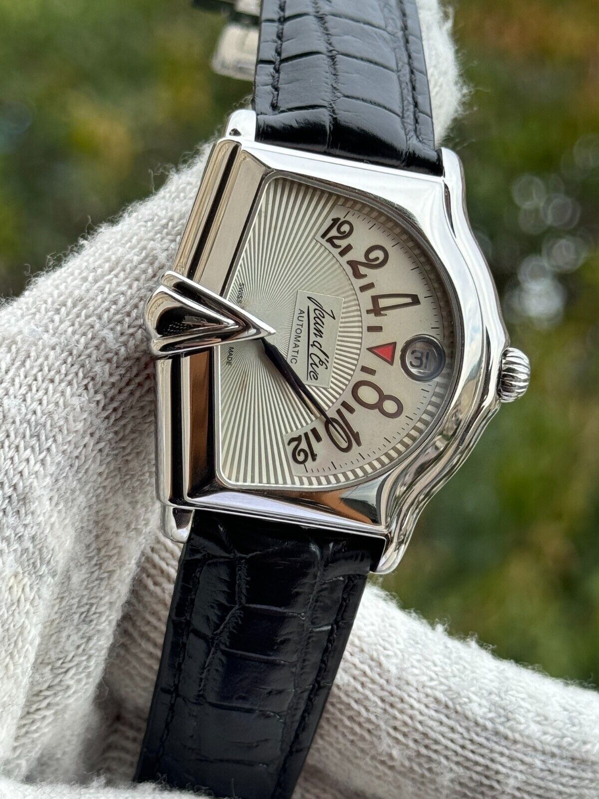 Jean d Eve Sectora II Automatic Retrograde 777051 Mens Swiss Made