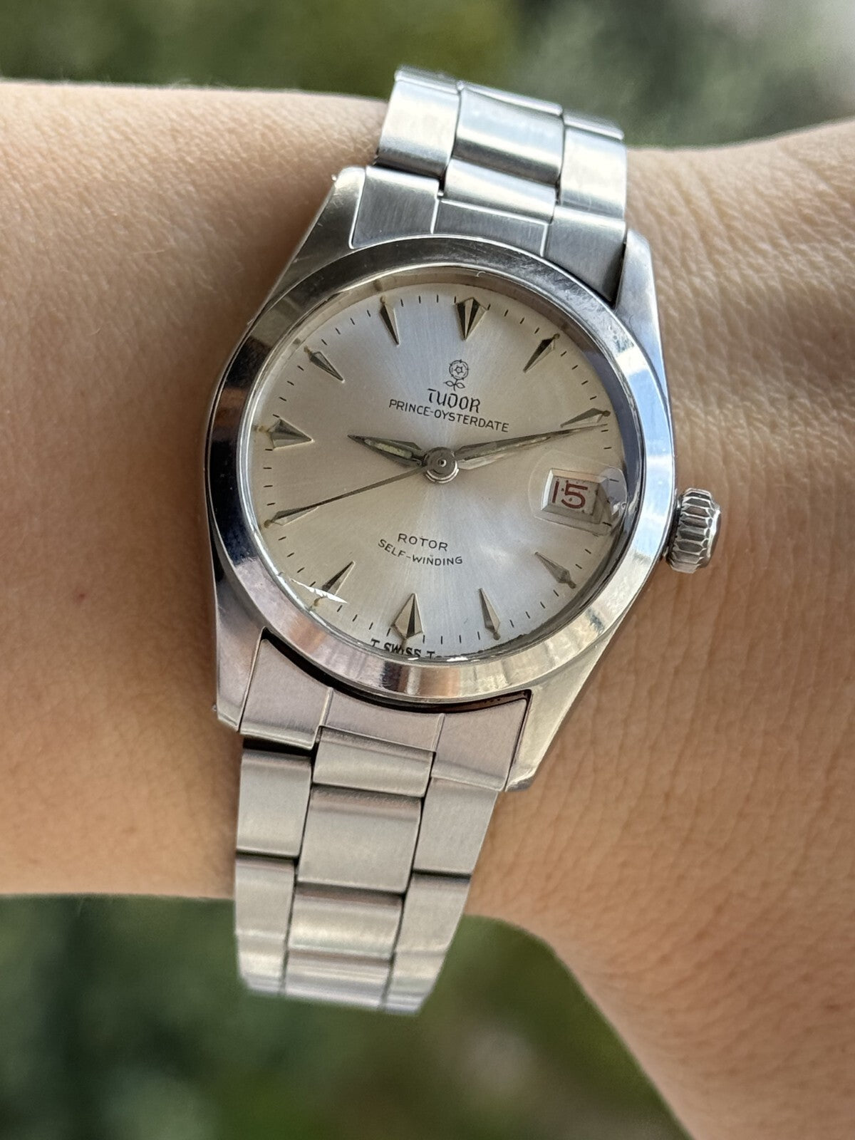 Tudor Prince Oyster Date 7911 Automatic Date Midsize 31mm Swiss Made