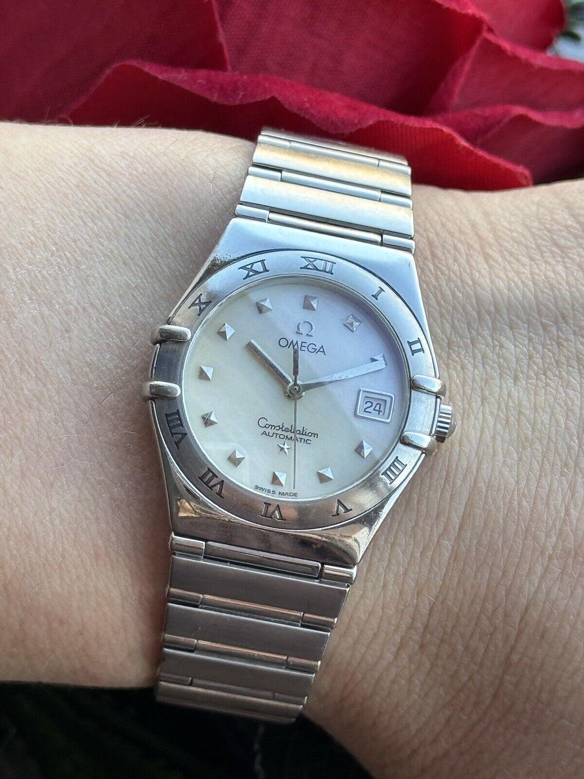 Omega Constellation My Choice Automatic Cal.2520 Date Lady Swiss Made