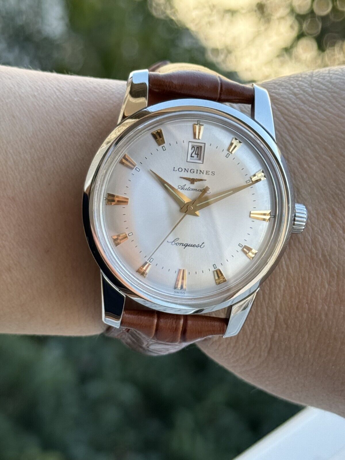 Longines Conquest Heritage Automatic L1.6345.4 Mens 40mm Swiss Made