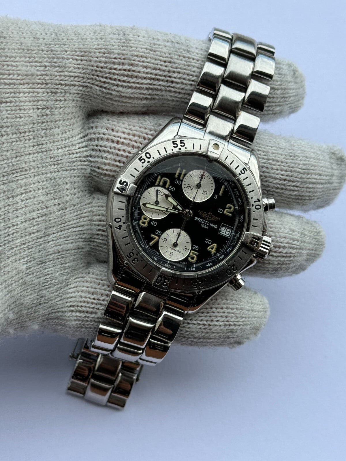 Breitling Colt Chronograph Automatic A13035.1 Mens 42mm Swiss Made