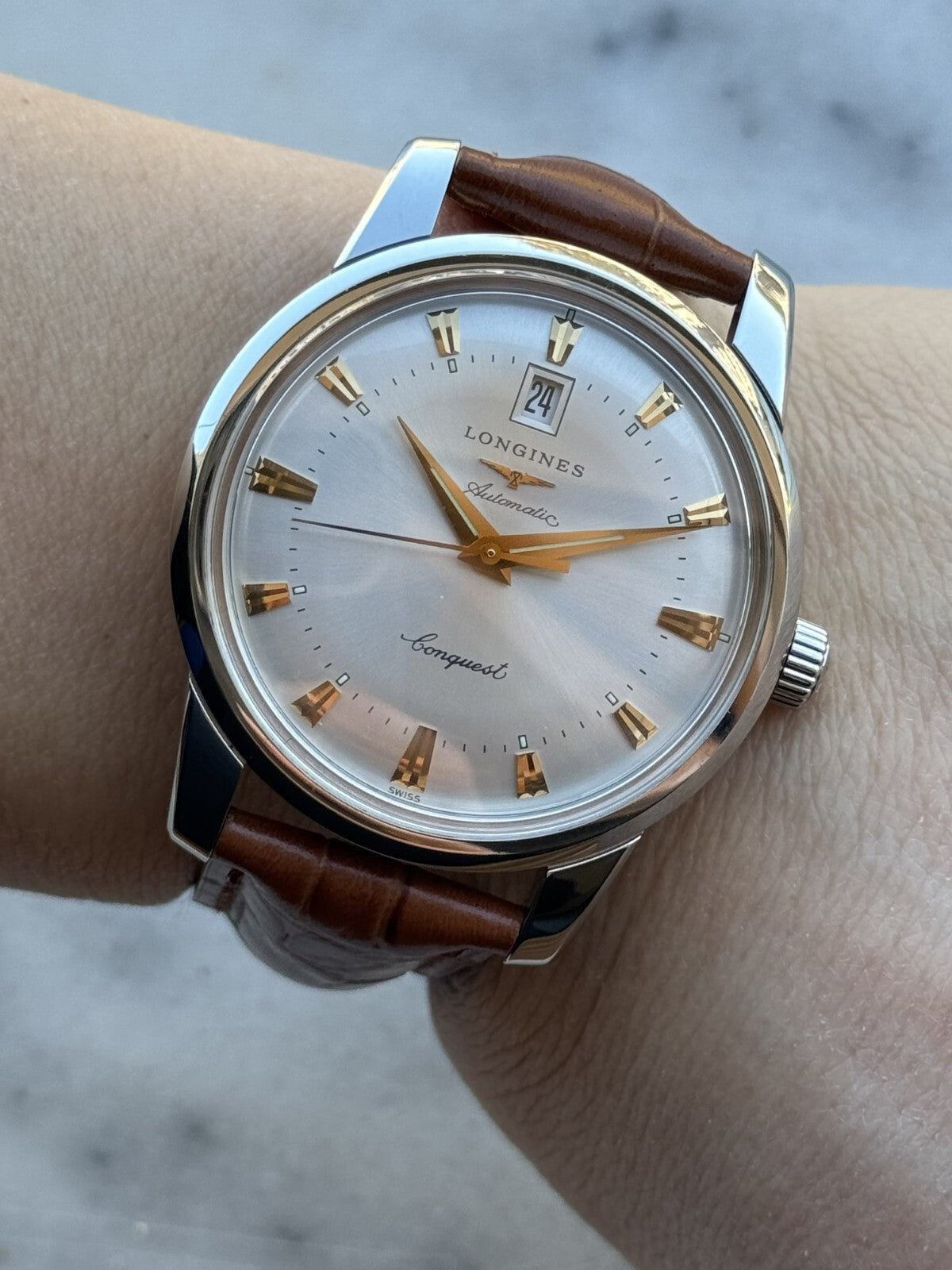 Longines Conquest Heritage Automatic L1.6345.4 Mens 40mm Swiss Made