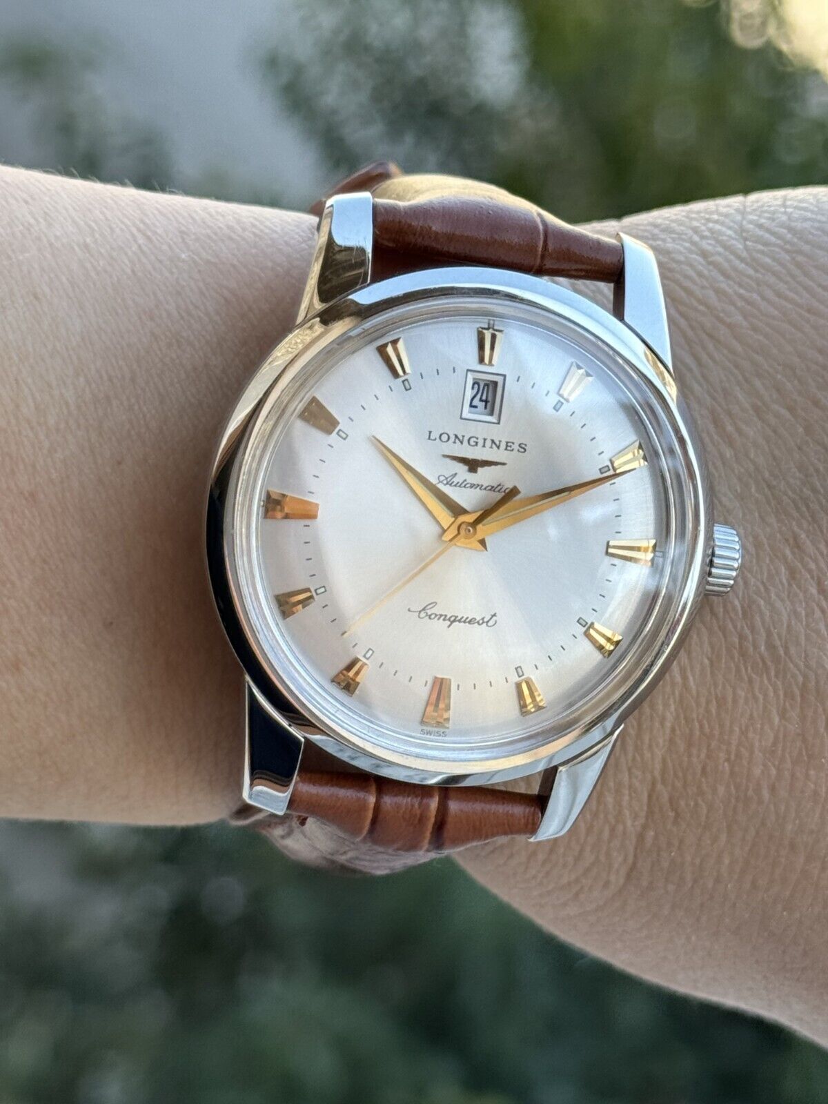 Longines Conquest Heritage Automatic L1.6345.4 Mens 40mm Swiss Made