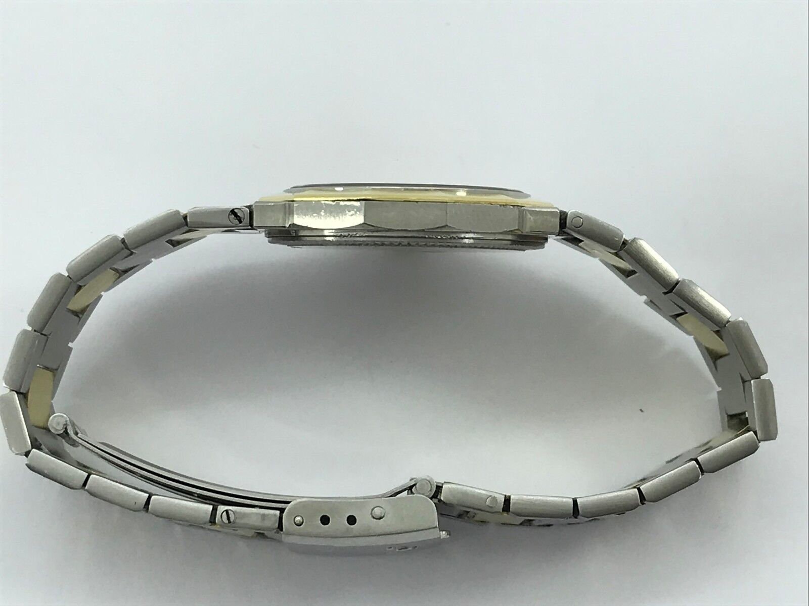 BAUME MERCIER WATCH RIVIERA A5333.018 QUARTZ GOLD18K&STEEL UNISEX 30mm SWISS