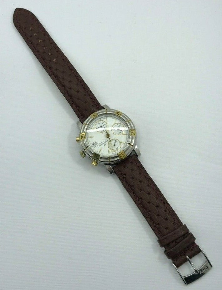 UNIVERSAL GENEVE COMPAX 698.410 CHRONOGRAPH AUTOMATIC UG 98 MENS 39mm SWISS