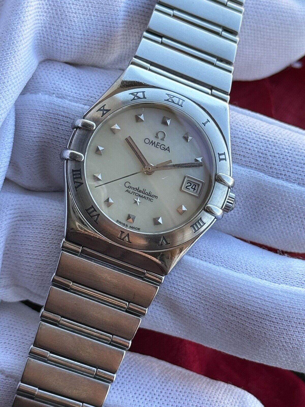 Omega Constellation My Choice Automatic Cal.2520 Date Lady Swiss Made