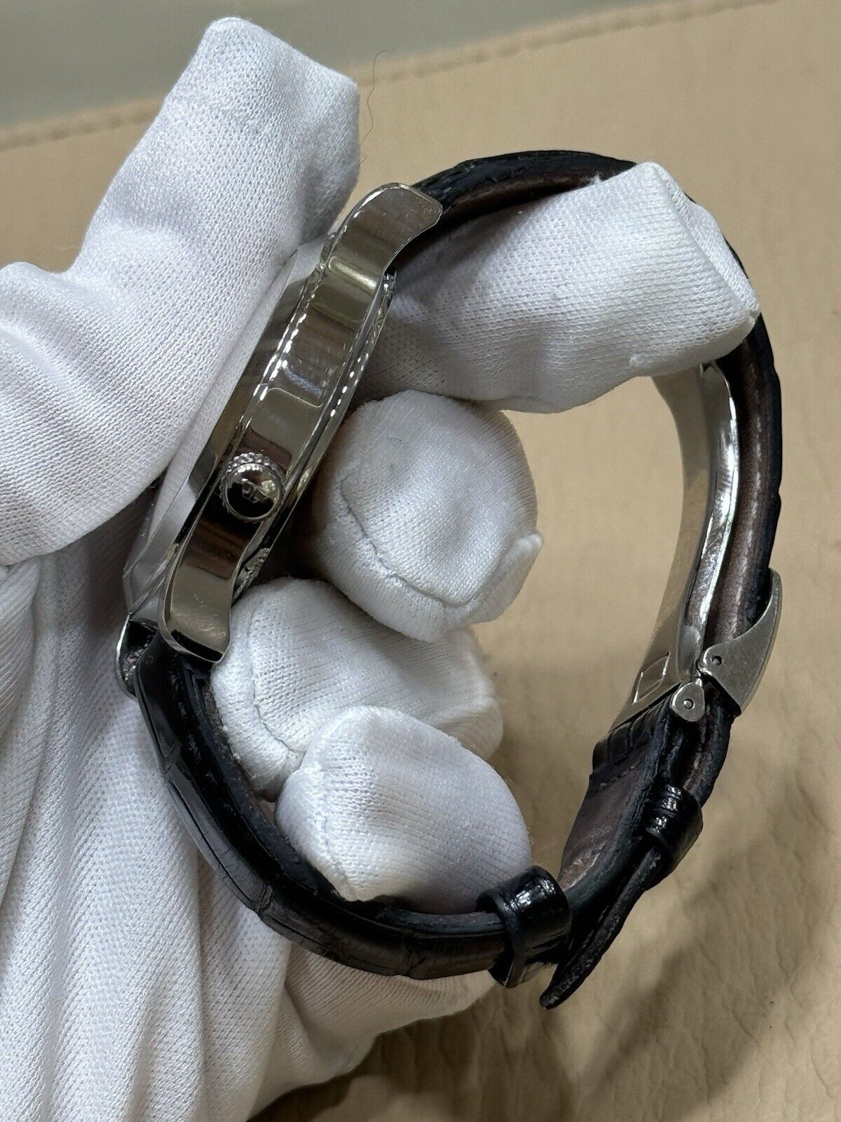 Jaeger Lecoultre Master Control 1000 Hours Geographic Dual Time Zone Mens Swiss