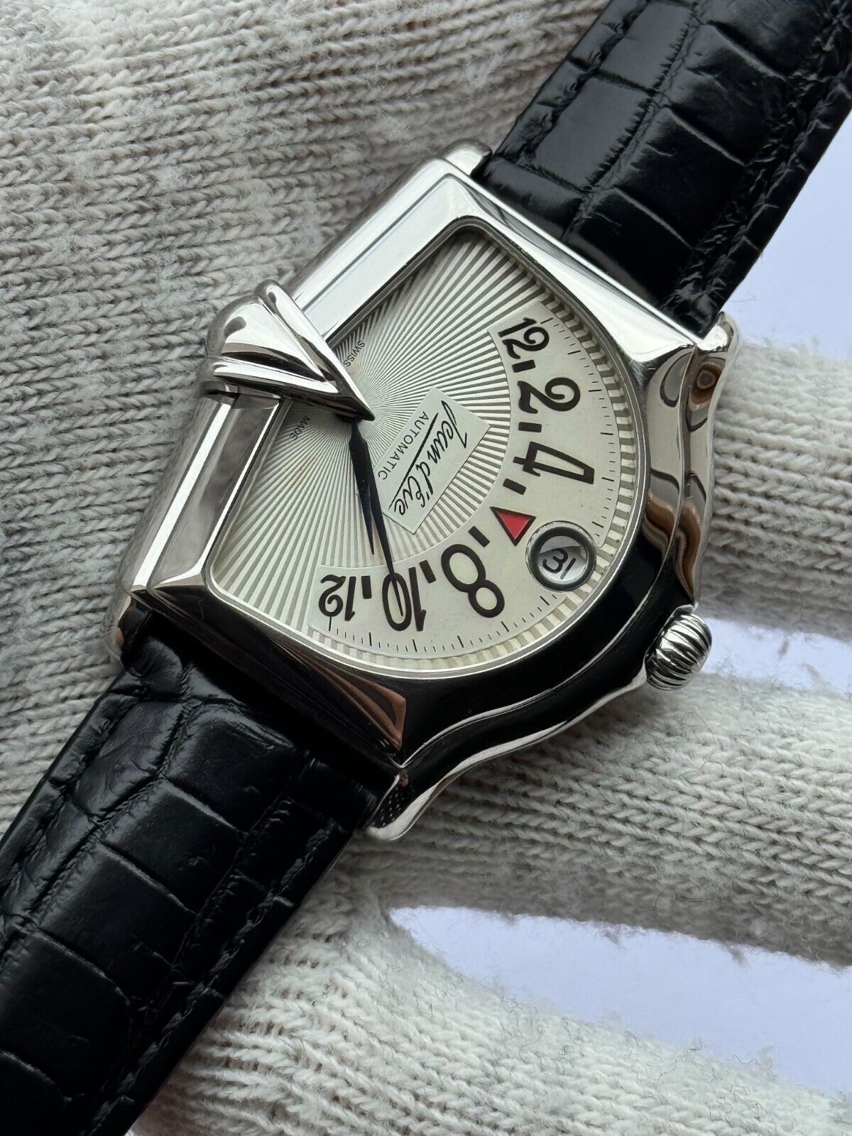 Jean d Eve Sectora II Automatic Retrograde 777051 Mens Swiss Made