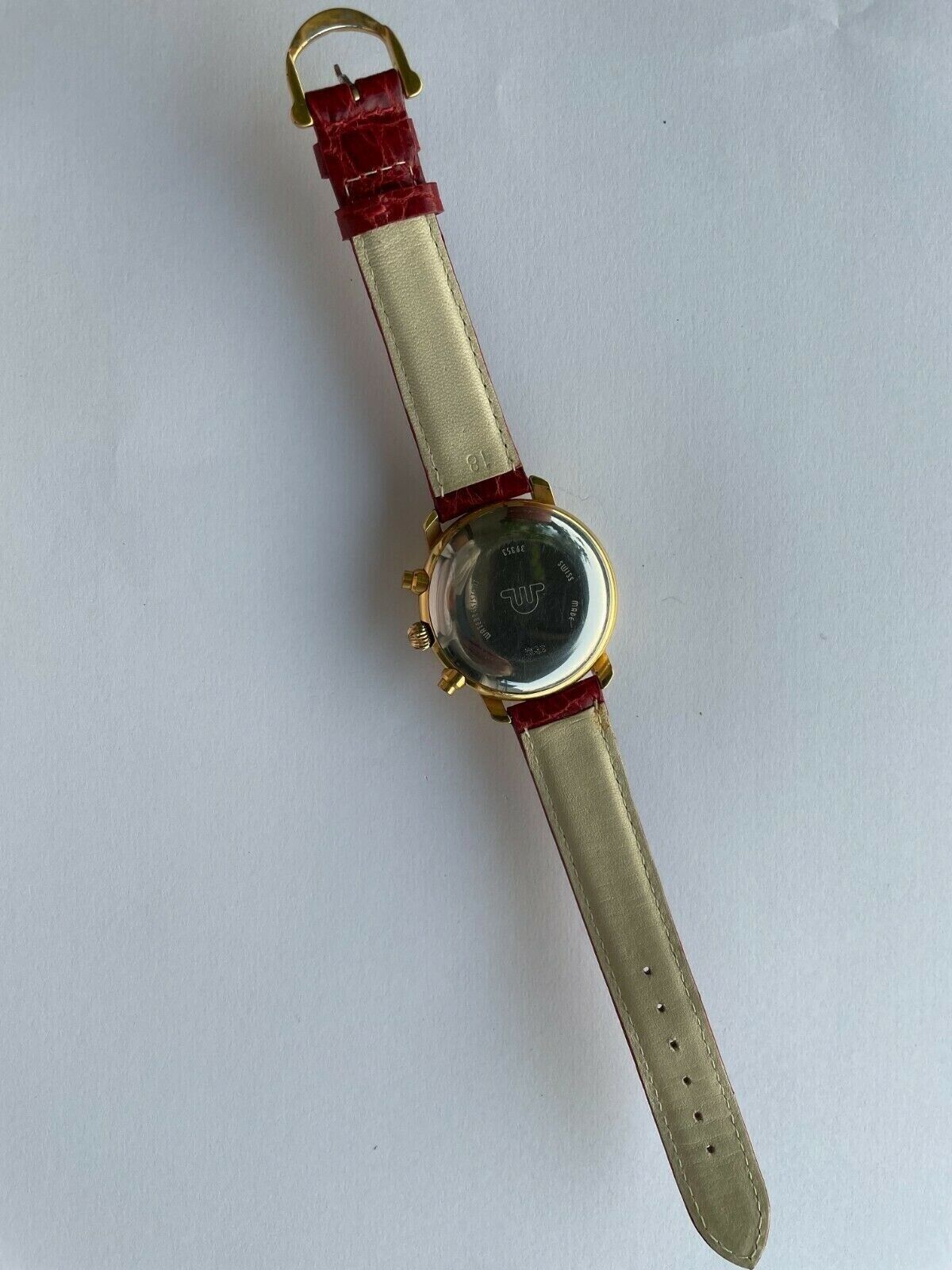 MAURICE LACROIX MASTERPIECE WATCH 39353 CHRONOGRAPH AUTOMATIC DAY DATE MENS 38mm