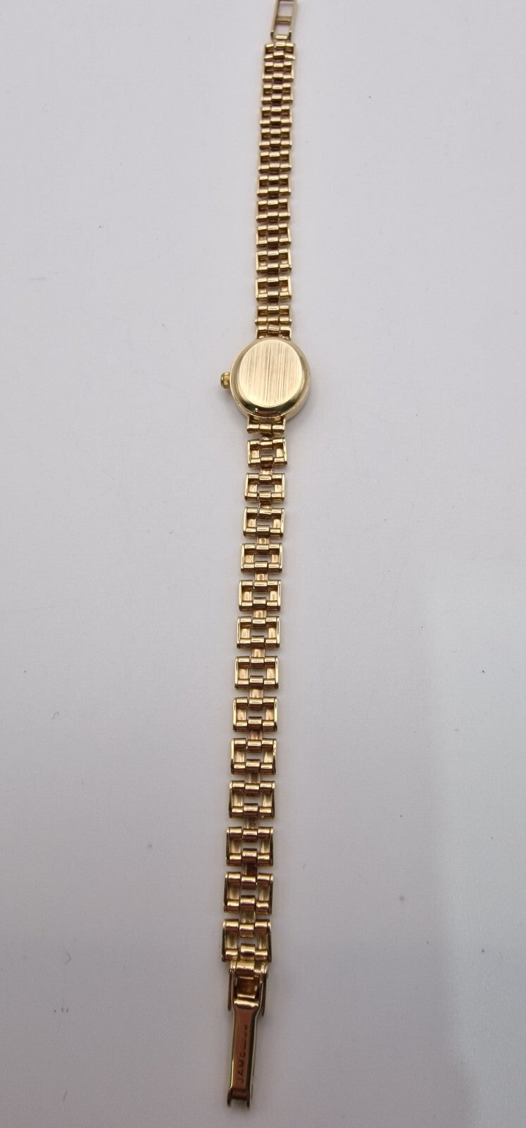 Rotary 9ct Gold Lady’s Diamond Watch | 30 Diamond Bezel | White Dial | 9ct Gold Bracelet | Vintage Luxury Timepiece