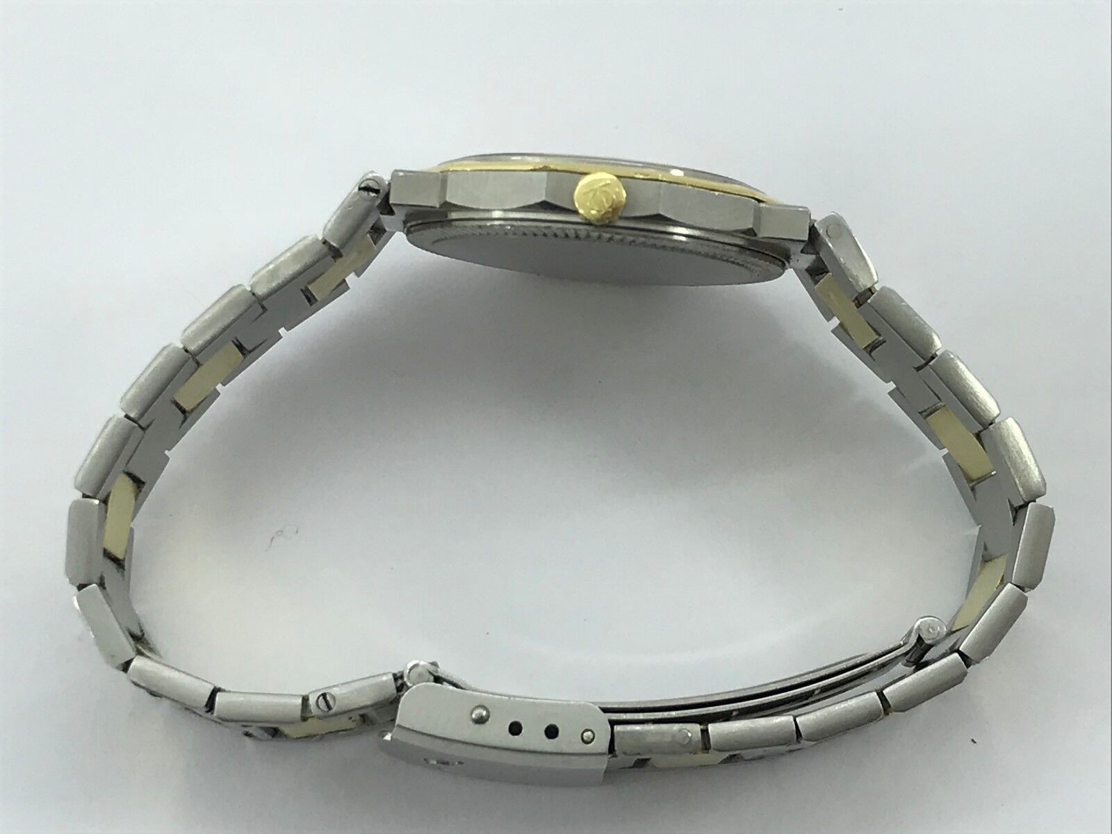 BAUME MERCIER WATCH RIVIERA A5333.018 QUARTZ GOLD18K&STEEL UNISEX 30mm SWISS