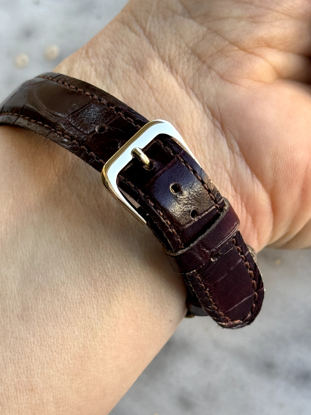 Omega Seamaster De Ville Automatic Cal.562 Gold 14k Bezel & Steel Mens 34.5mm