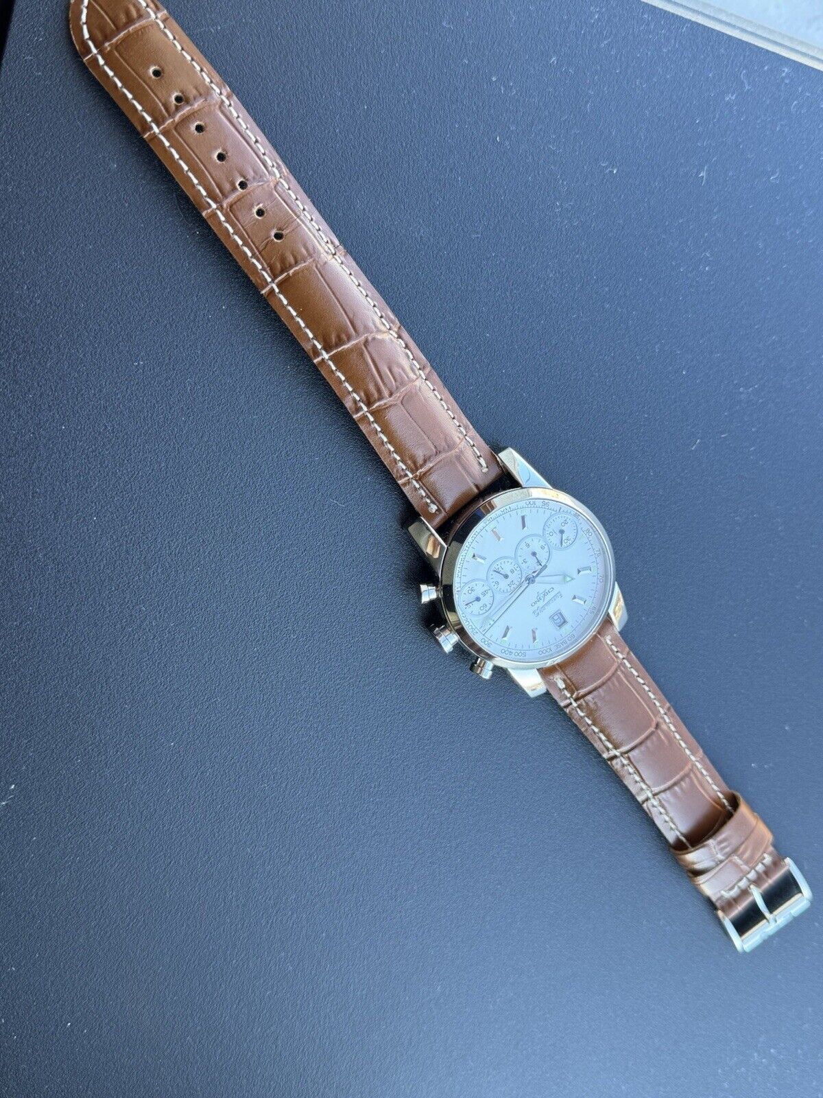 Eberhard & Co Chrono 4 Chronograph Automatic Mens 40mm Swiss Made 31041