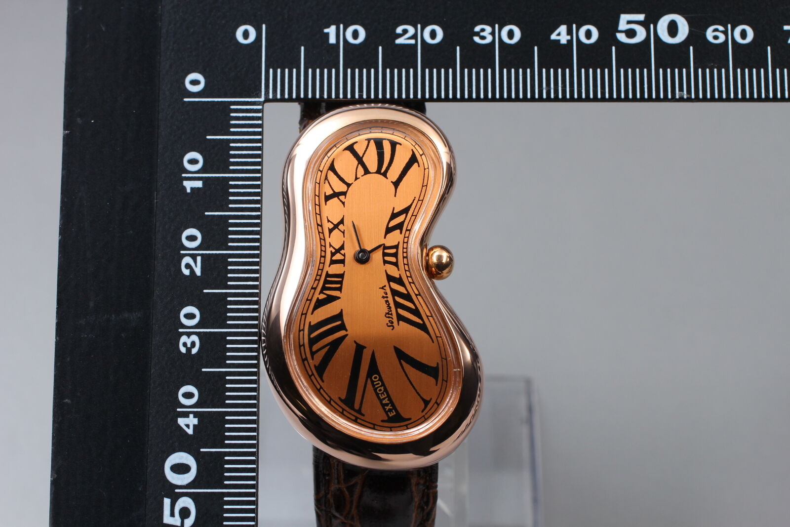 Salvador Dali Exaequo Softwatch 29mm Rose Gold Quartz Watch – Rare, w/ Box Set