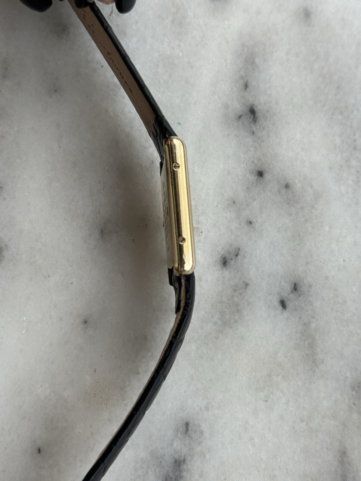 Cartier Tank Vermeil Quartz Argent 925 Midsize Tri Color 23.5x30.5mm Swiss Made