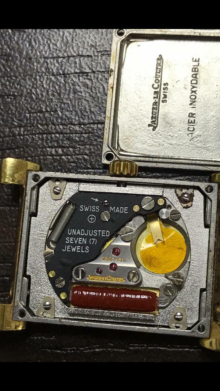 JAEGER LECOULTRE WATCH QUARTZ GOLD 18K & S/S LADY SWISS MADE 160 012 5