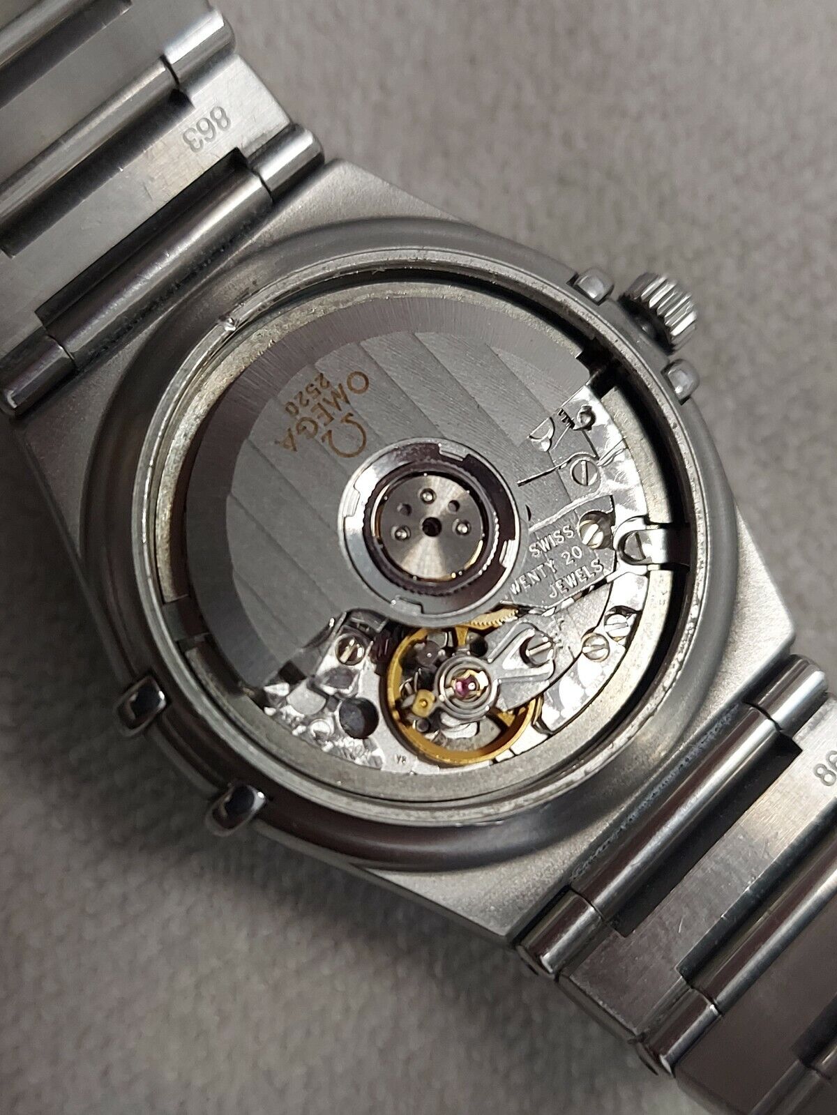 OMEGA WATCH CONSTELLATION AUTOMATIC LADIES 28mm SWISS MADE 766.1201