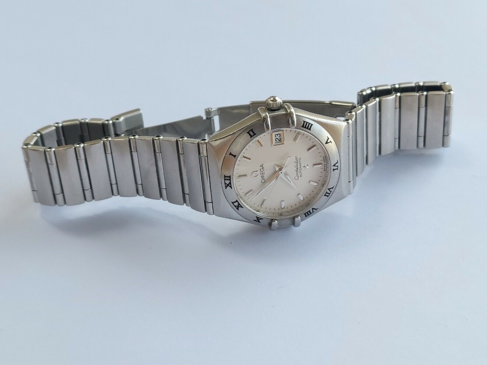 OMEGA WATCH CONSTELLATION AUTOMATIC LADIES 28mm SWISS MADE 766.1201