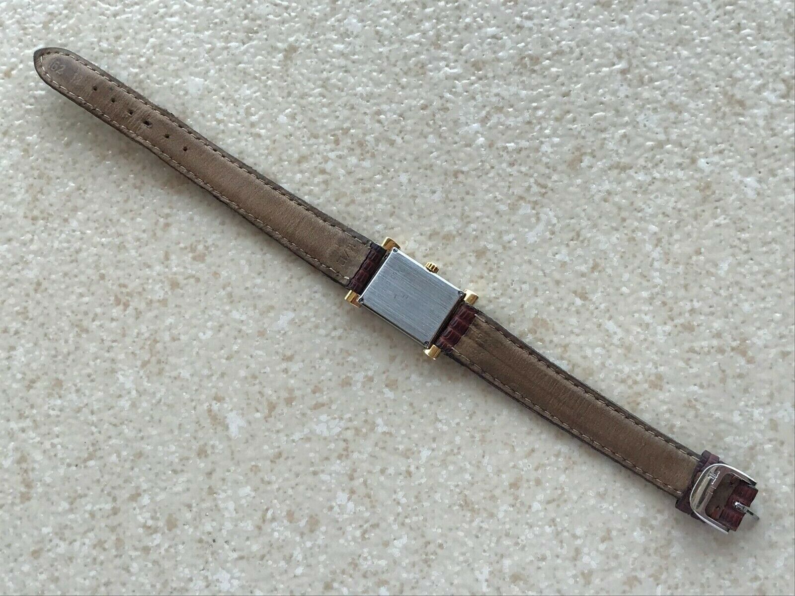 JAEGER LECOULTRE WATCH QUARTZ GOLD 18K & S/S LADY SWISS MADE 160 012 5