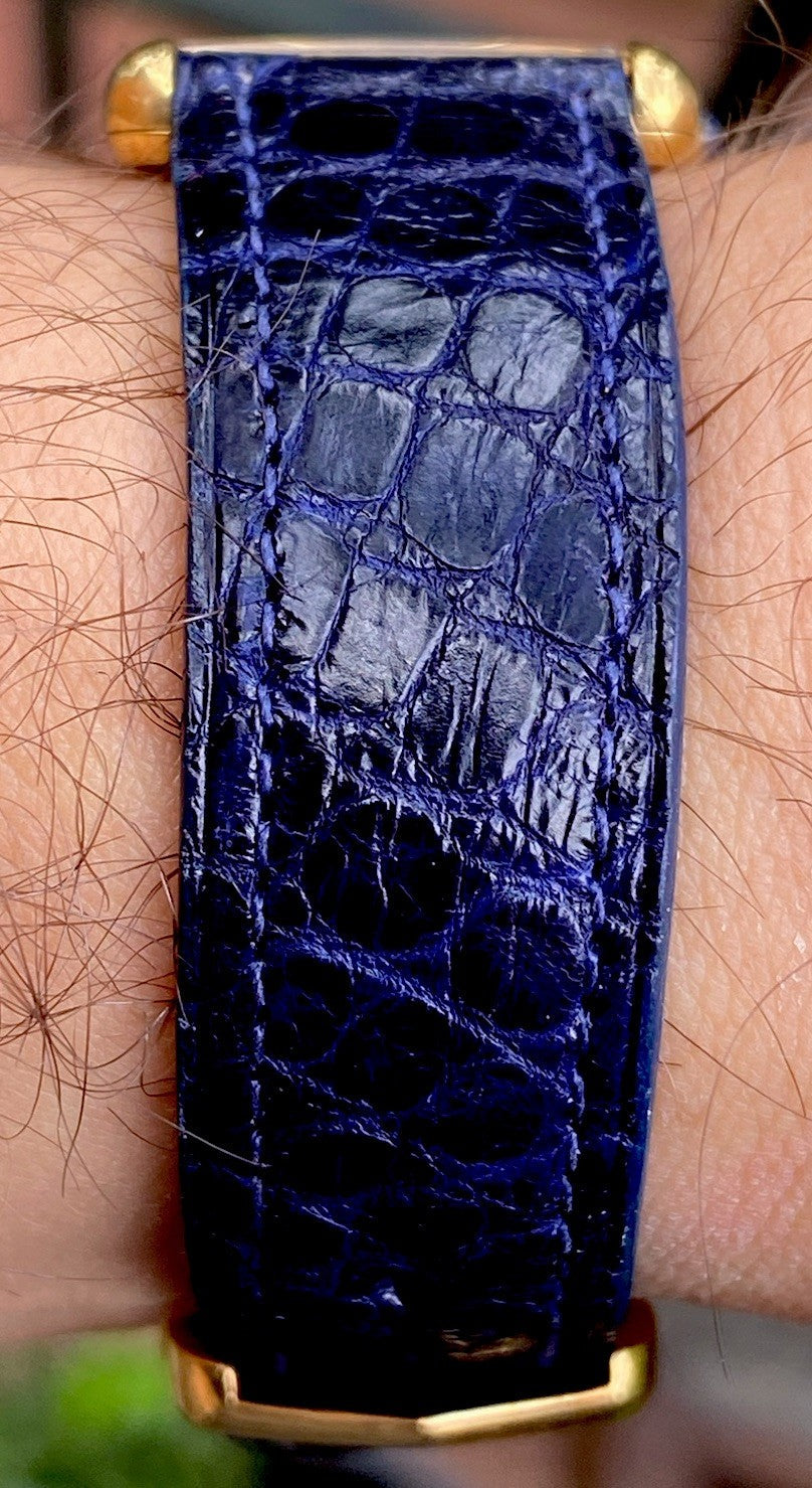 Cartier Tank LM 24x31mm Quartz | Silver 925 & 18K Gold Plated | Ref. 590005 | Burgundy Strap