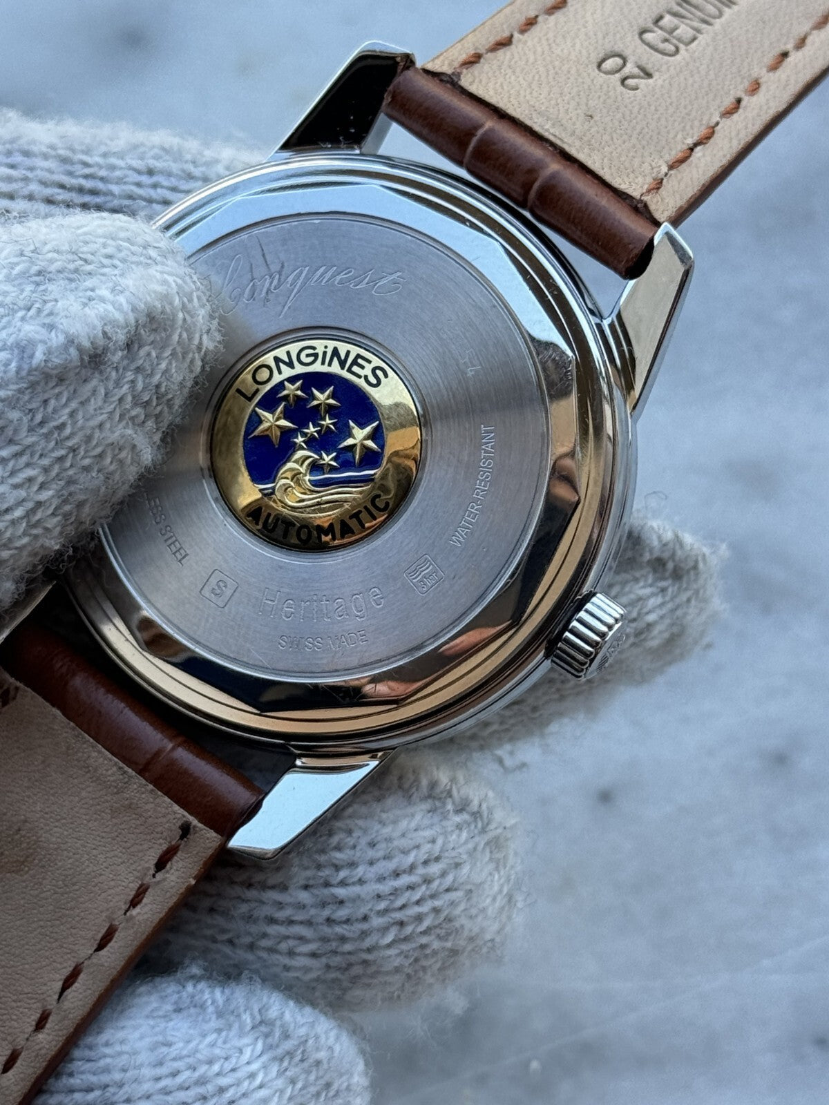 Longines Conquest Heritage Automatic L1.6345.4 Mens 40mm Swiss Made