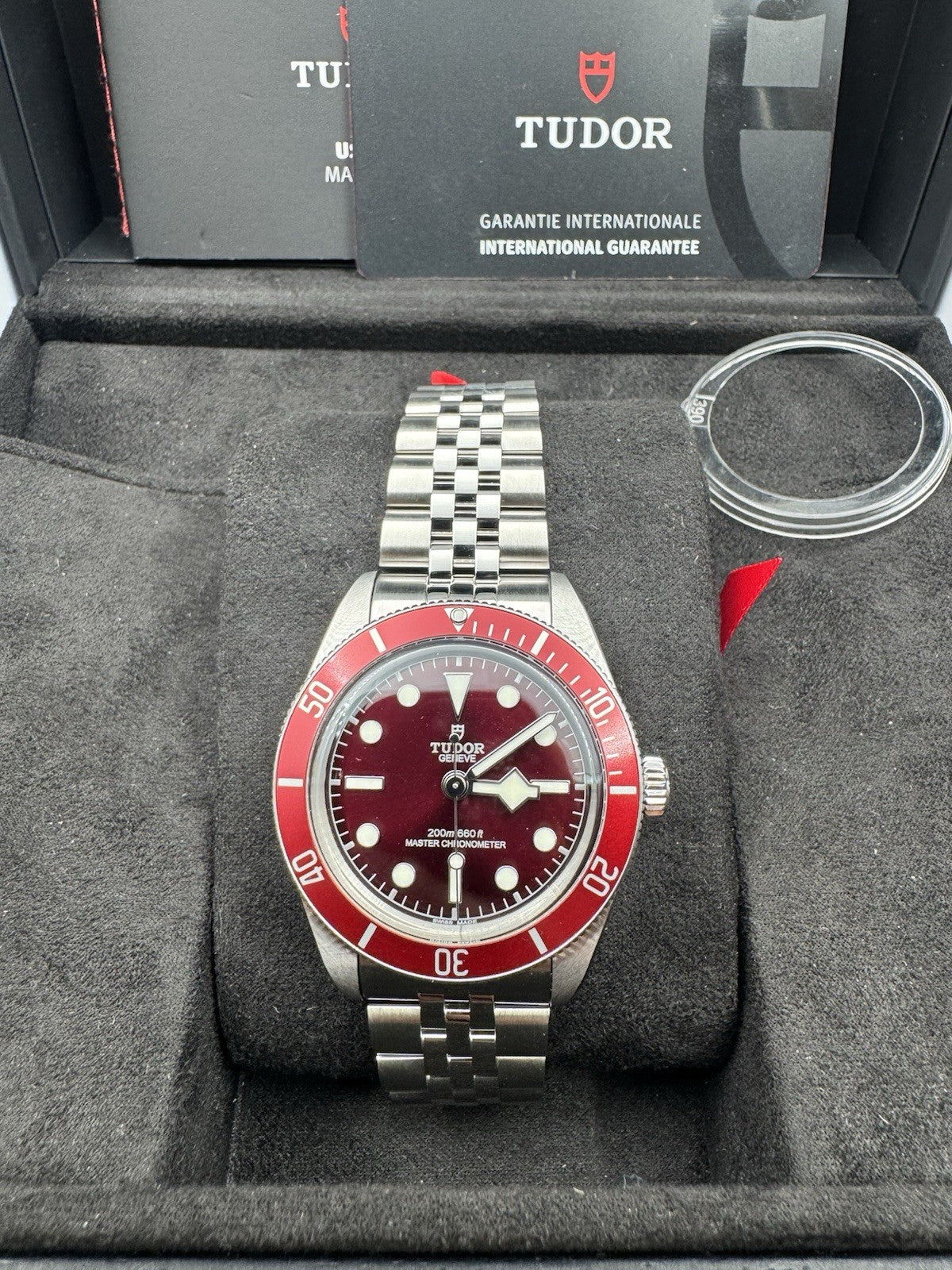 2025 Tudor Black Bay 58 Burgundy Jubilee 39mm 5-Link Red M7939A1A0RU-0001