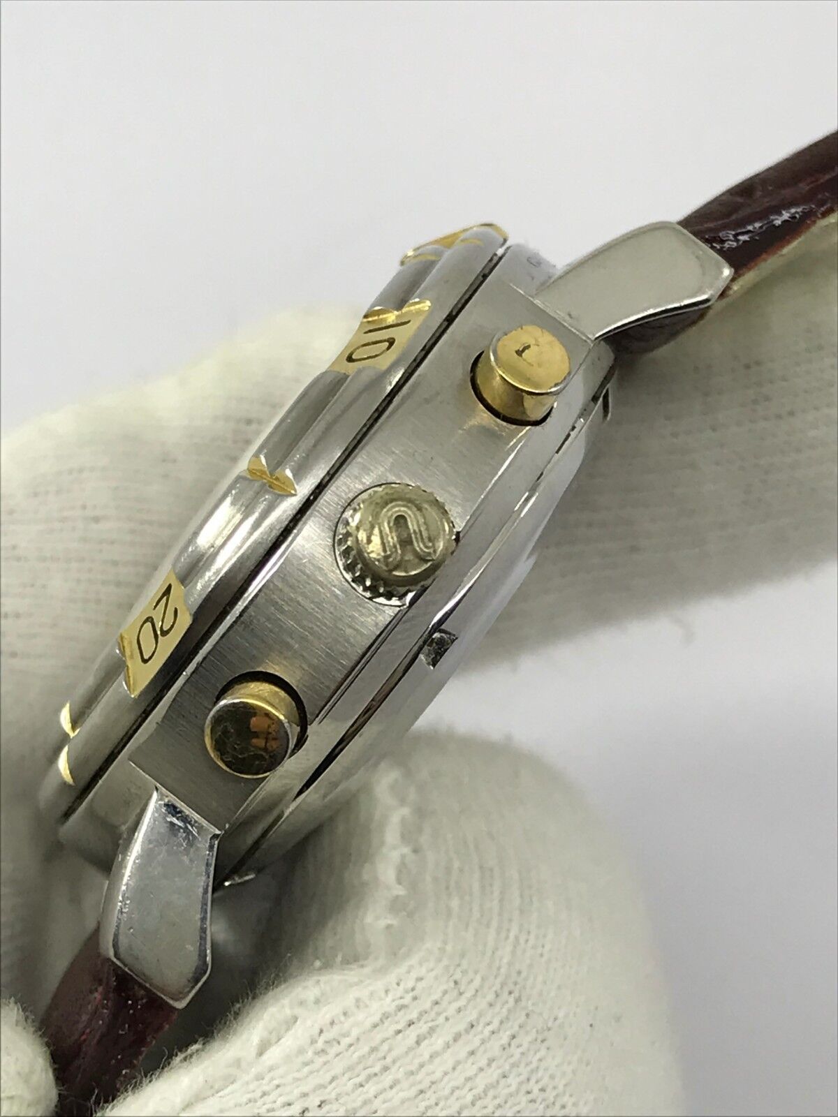 UNIVERSAL GENEVE COMPAX 698.410 CHRONOGRAPH AUTOMATIC UG 98 MENS 39mm SWISS