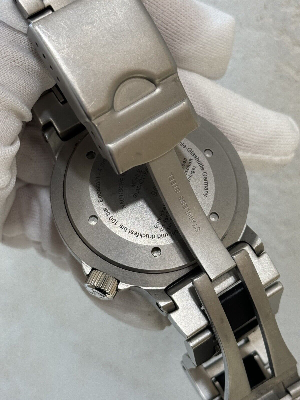 Muhle Glashutte Rescue Timer S.A.R Watch Automatic Mens 42.5mm Made In Germany