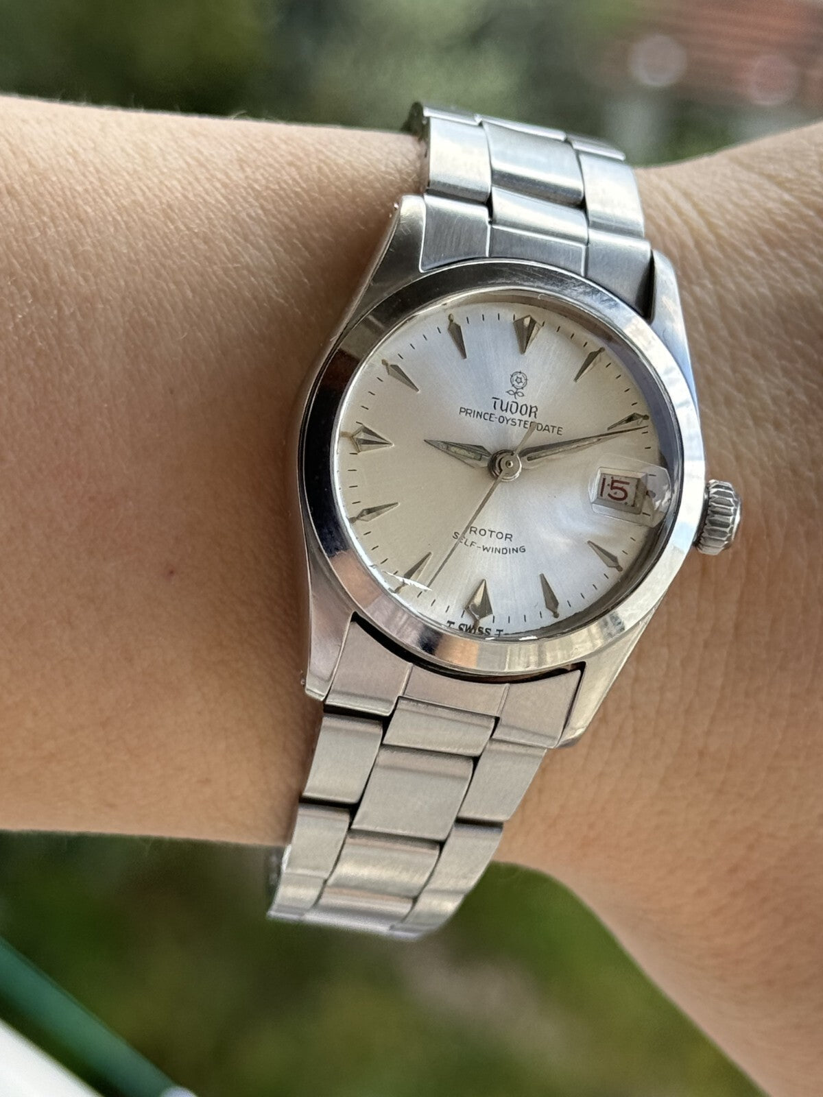 Tudor Prince Oyster Date 7911 Automatic Date Midsize 31mm Swiss Made