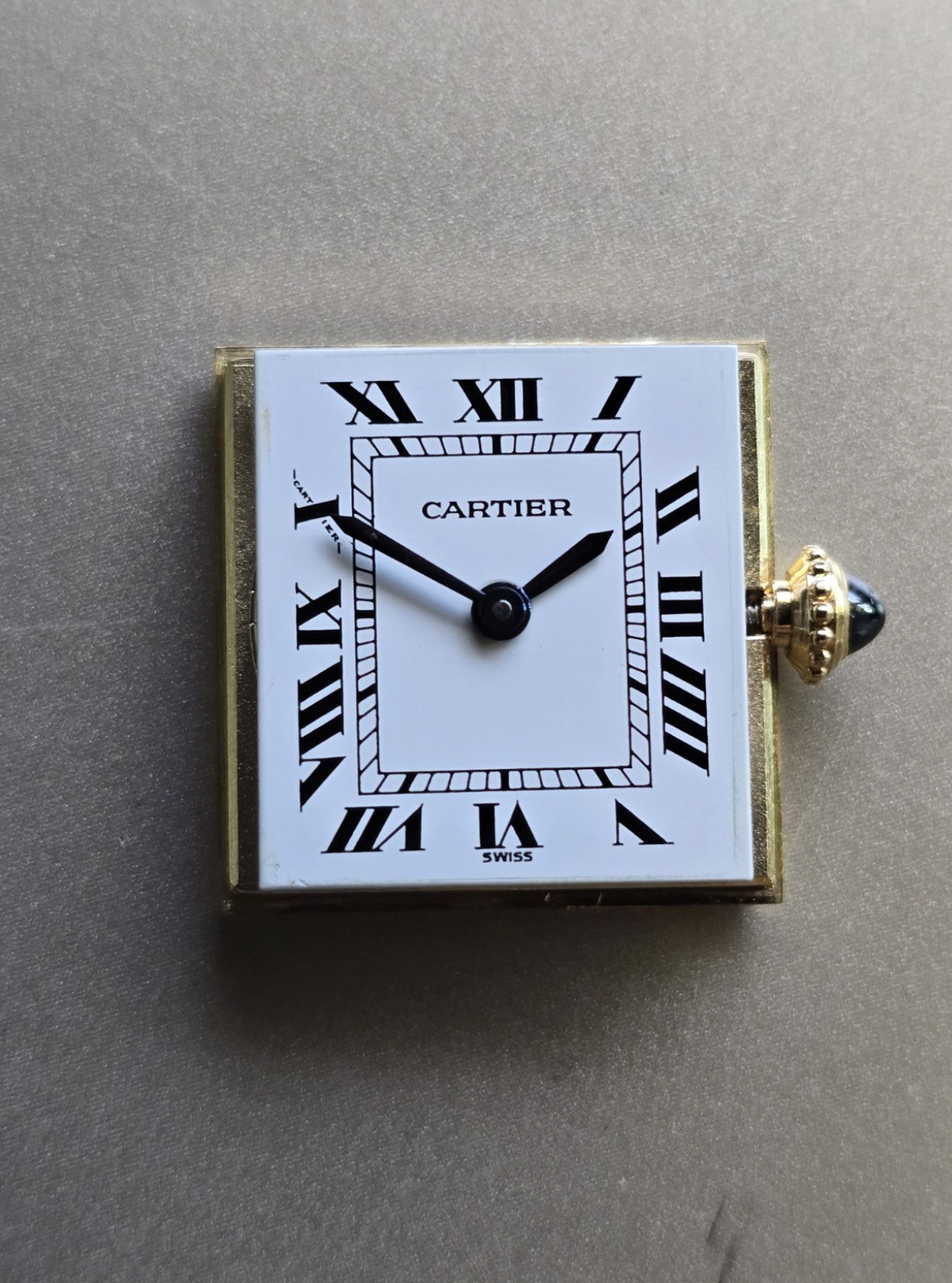Cartier Louis Tank 6711 | 18K Gold | Vintage 1970s Manual Wind | Serviced by Cartier | Paris Dial | Box & Service Paperwork
