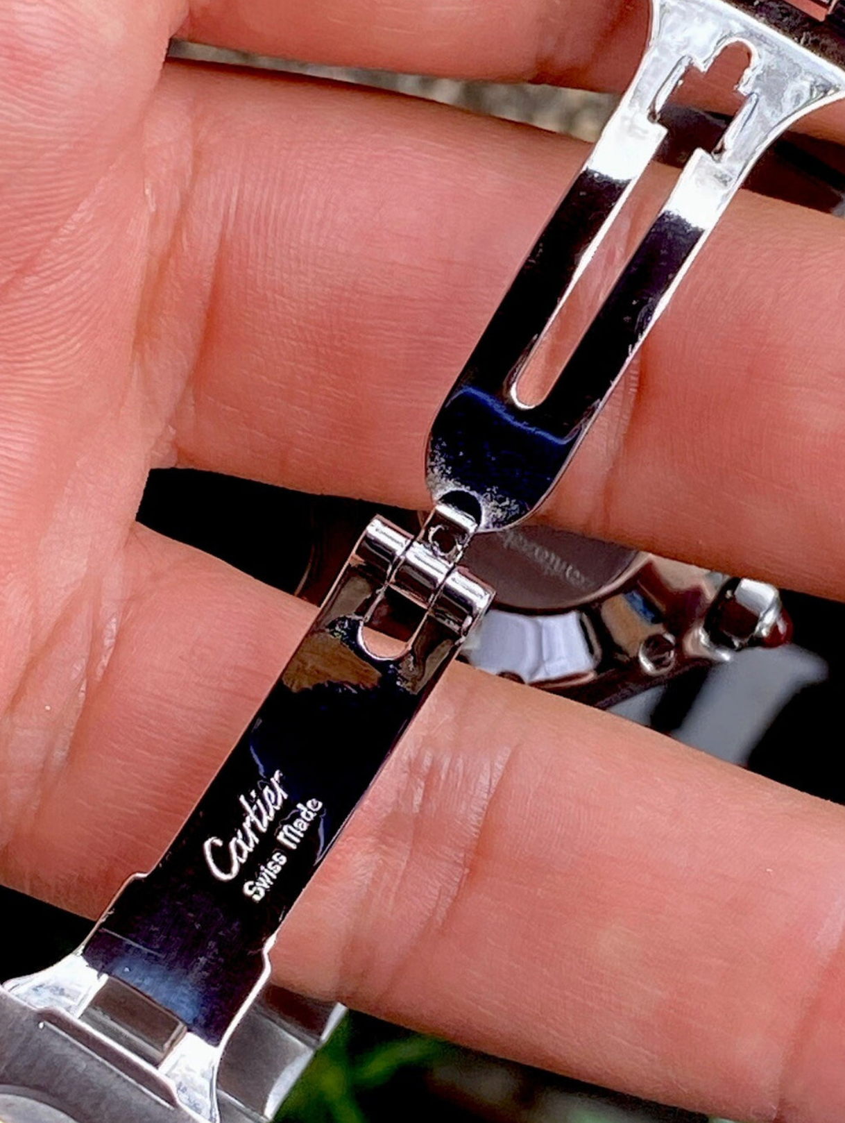 Vintage Cartier Santos Octagon Watch 29mm | Ref. 2966 | 18K & Steel | Auto Cal 2670 | Spiderweb Dial | Box | Men’s Luxury Watch