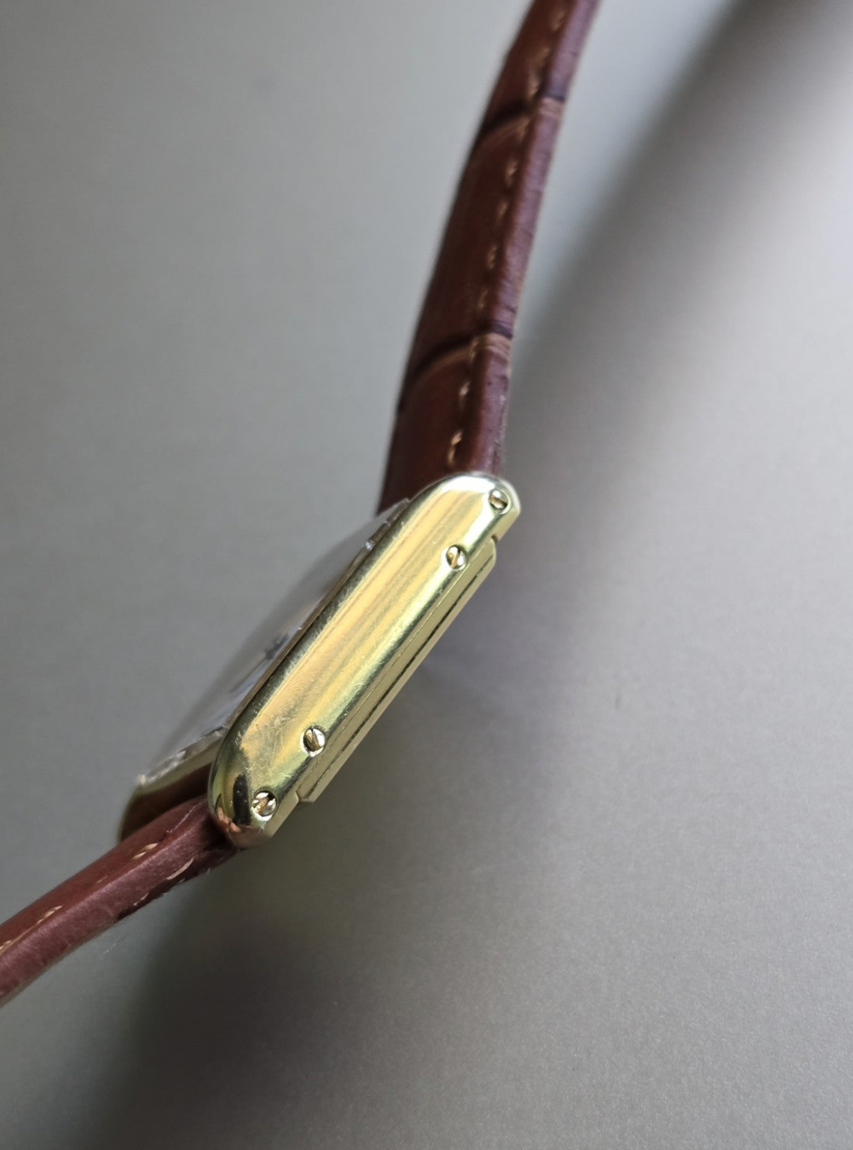 Cartier Louis Tank 6711 | 18K Gold | Vintage 1970s Manual Wind | Serviced by Cartier | Paris Dial | Box & Service Paperwork