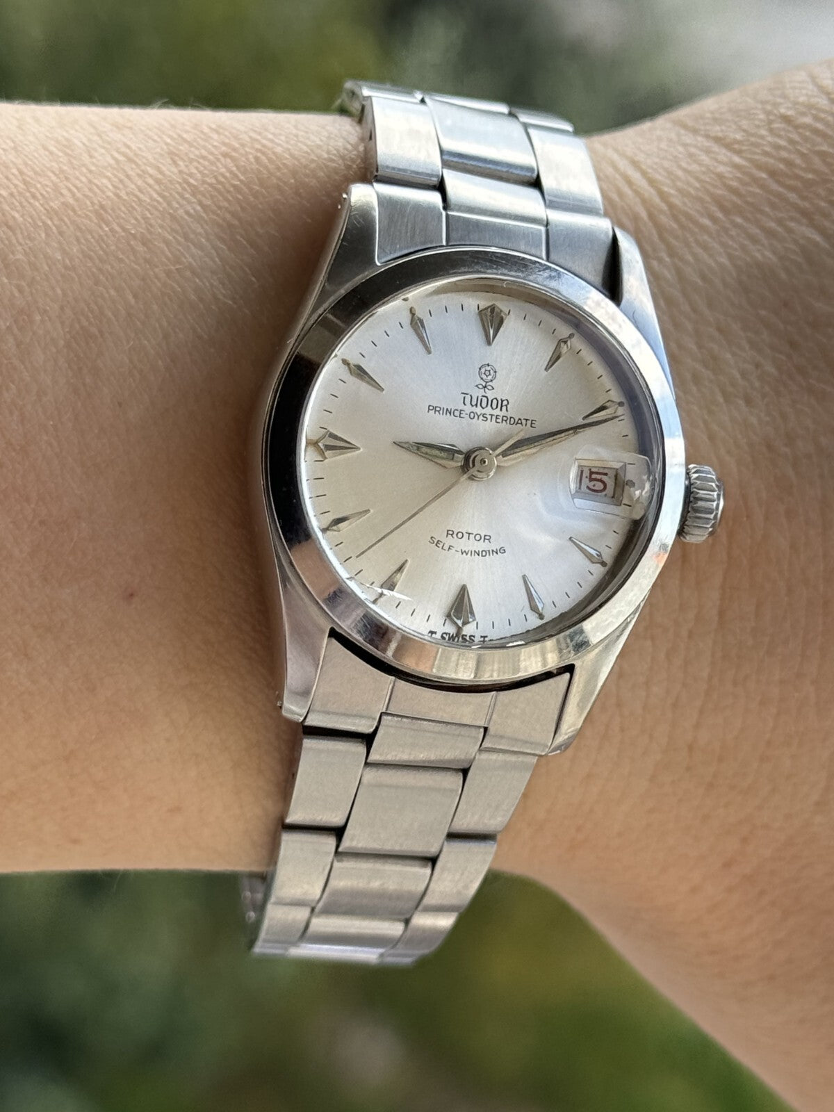 Tudor Prince Oyster Date 7911 Automatic Date Midsize 31mm Swiss Made