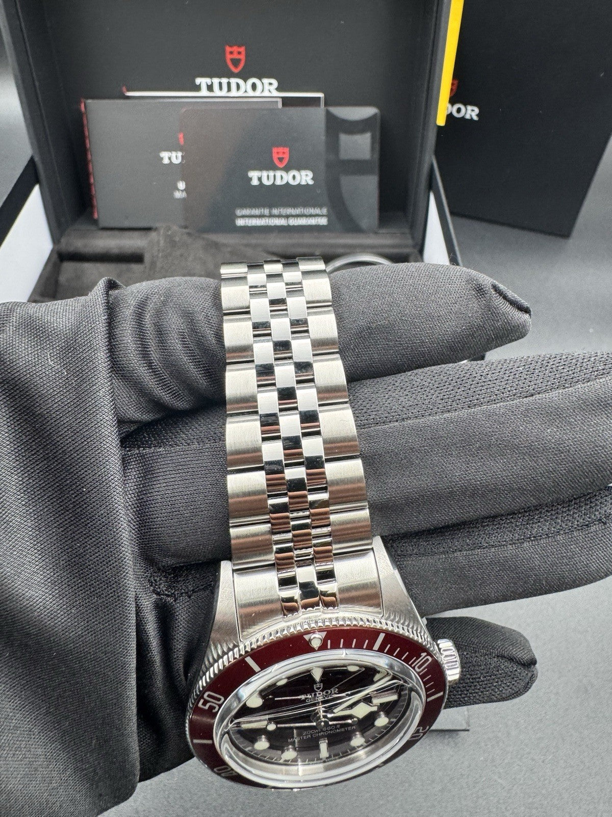 2025 Tudor Black Bay 58 Burgundy Jubilee 39mm 5-Link Red M7939A1A0RU-0001