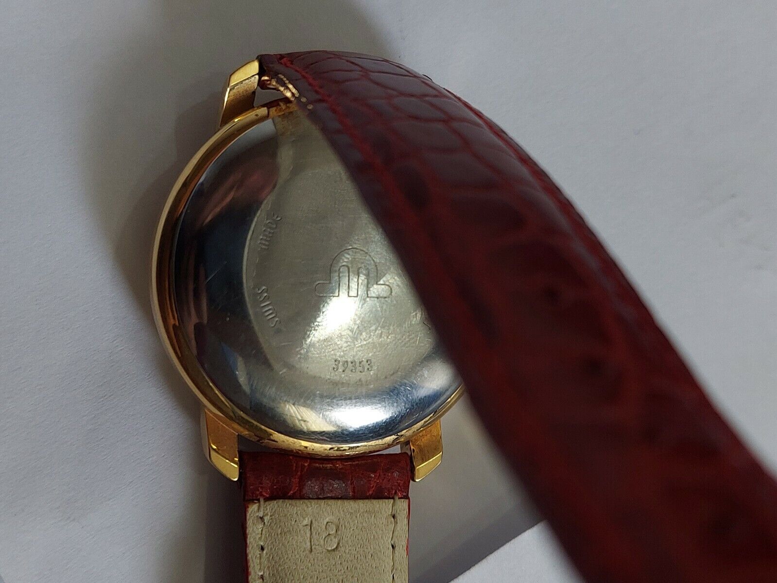 MAURICE LACROIX MASTERPIECE WATCH 39353 CHRONOGRAPH AUTOMATIC DAY DATE MENS 38mm