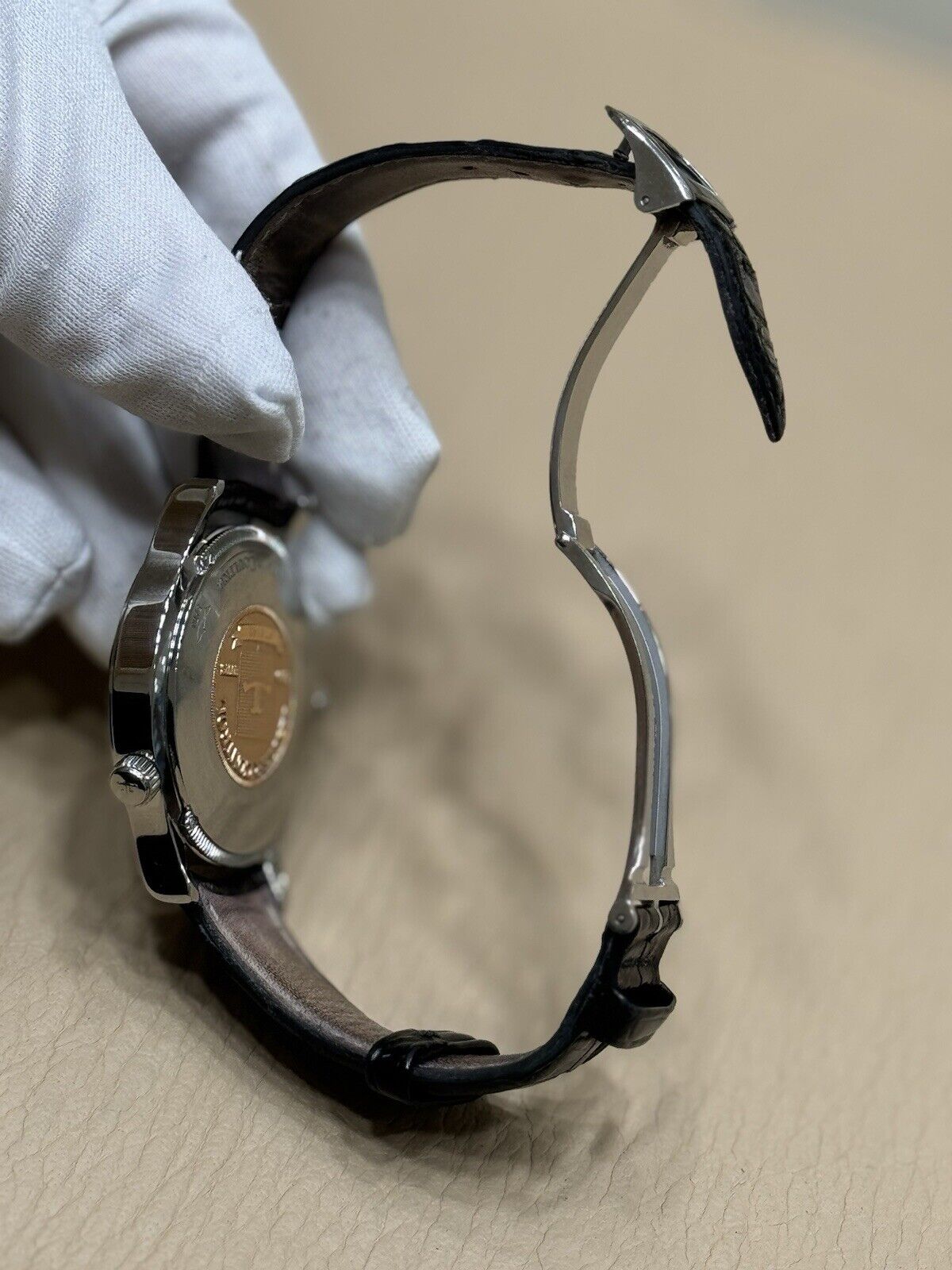 Jaeger Lecoultre Master Control 1000 Hours Geographic Dual Time Zone Mens Swiss