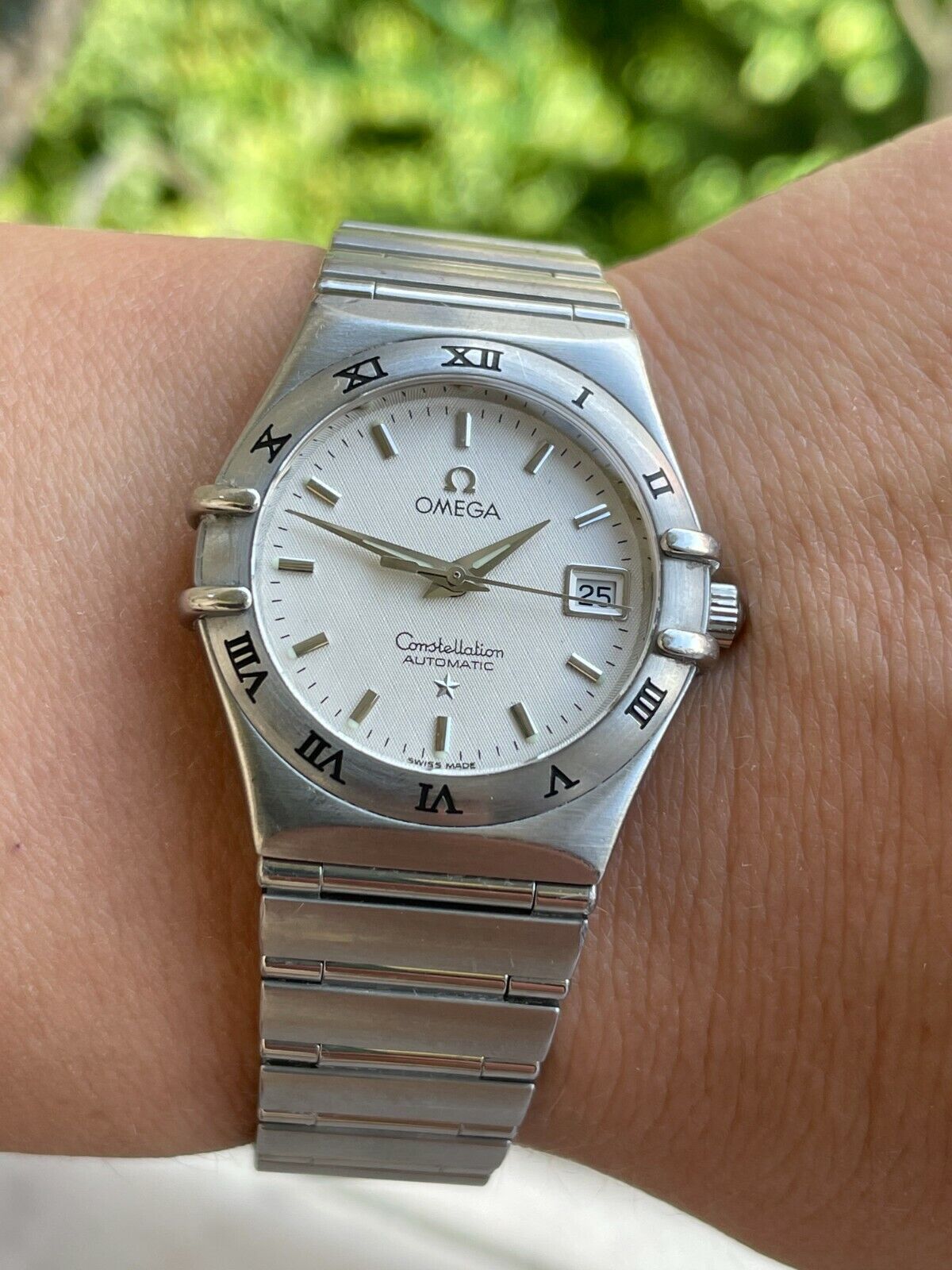 OMEGA WATCH CONSTELLATION AUTOMATIC  LADIES 28mm SWISS MADE 766.1201