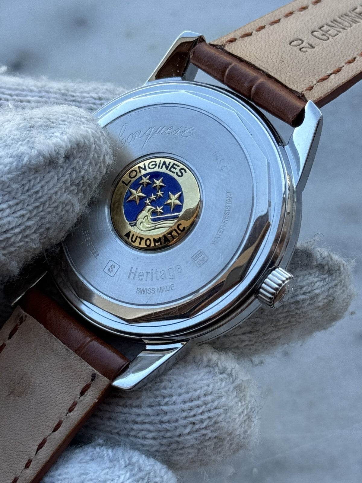 Longines Conquest Heritage Automatic L1.6345.4 Mens 40mm Swiss  Made