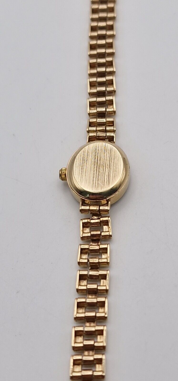 Rotary 9ct Gold Lady’s Diamond Watch | 30 Diamond Bezel | White Dial | 9ct Gold Bracelet | Vintage Luxury Timepiece