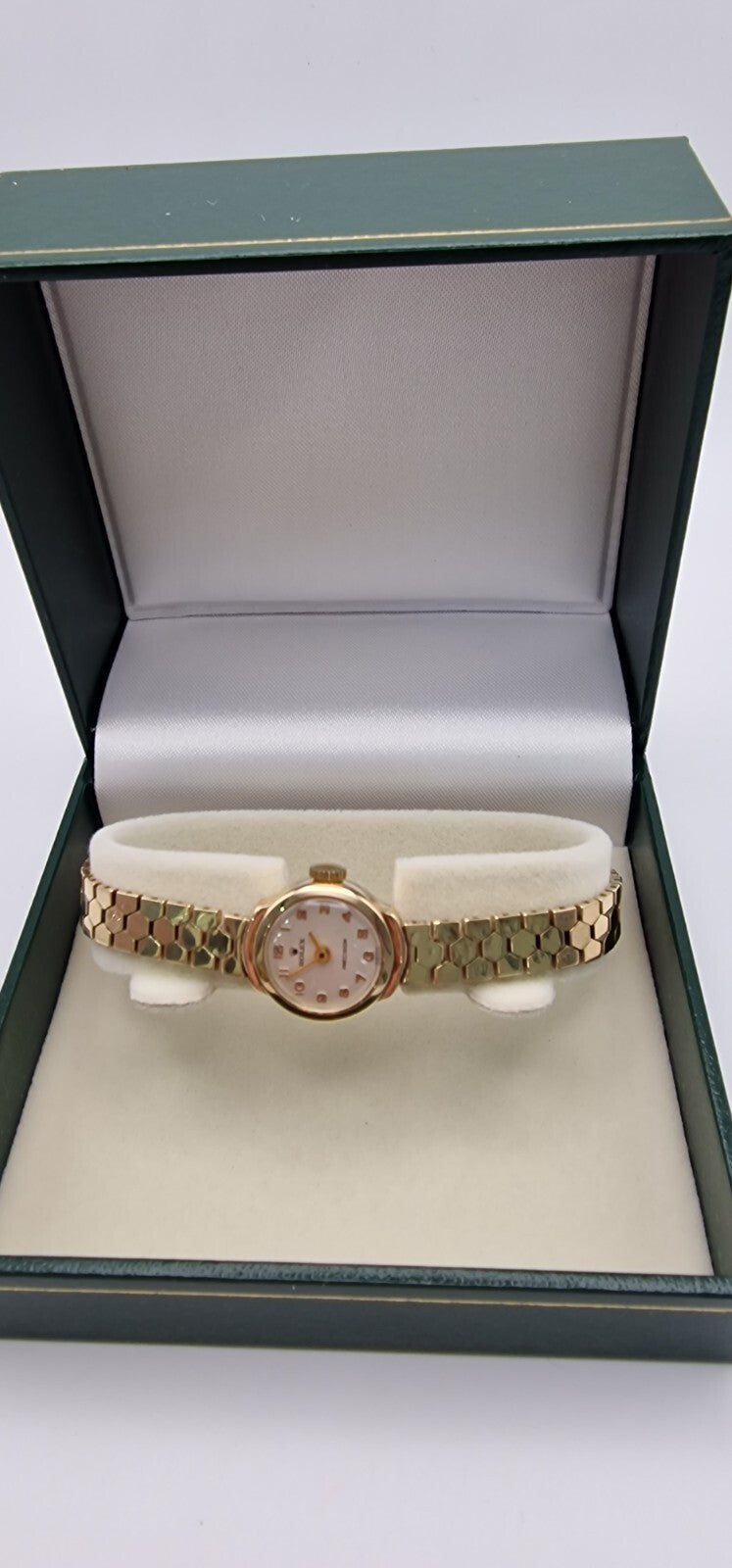 Rolex 9ct Gold Lady’s Vintage 1950’s Mechanical Watch | Precision | 17 Jewel Movement | Gold Bracelet