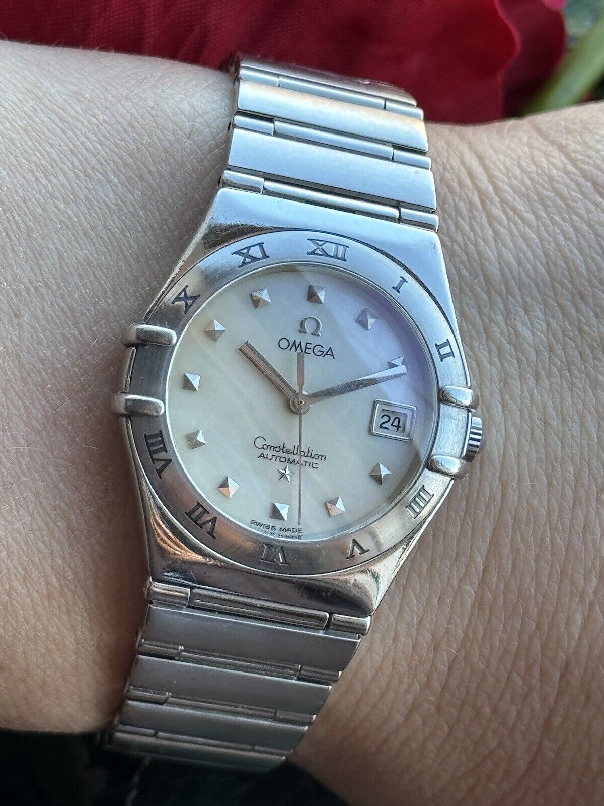 Omega Constellation My Choice  Automatic Cal.2520 Date Lady Swiss Made
