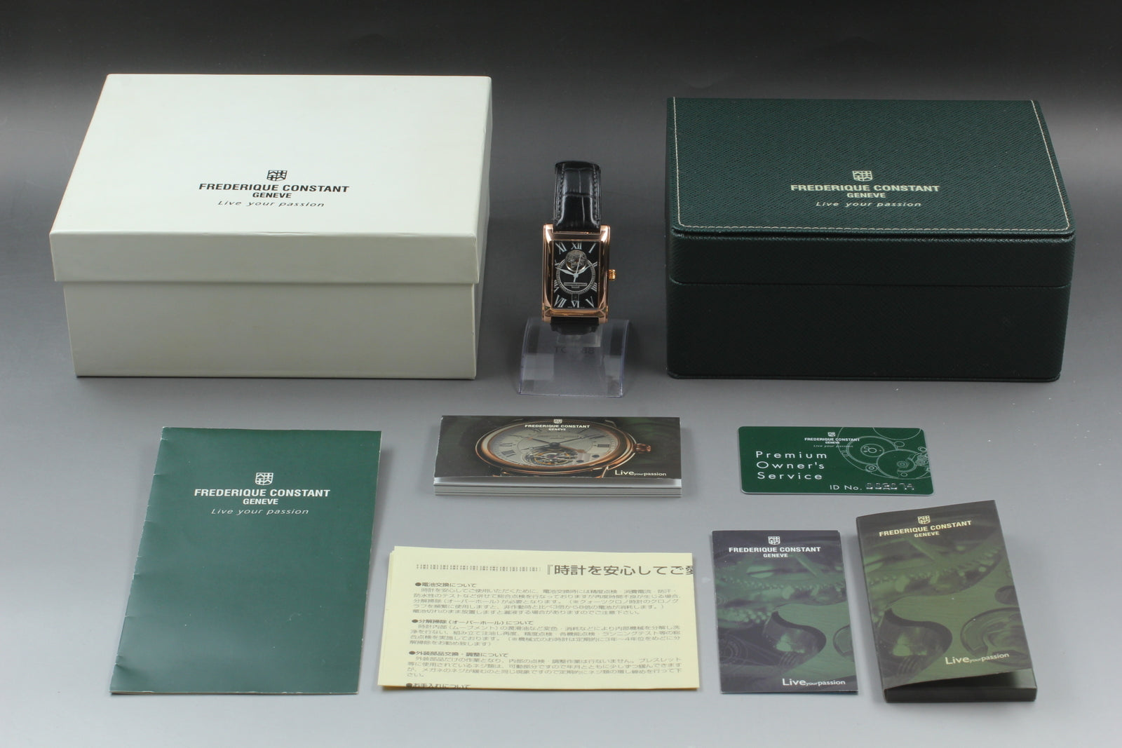 [Exc+5 ] Frederique Constant FC-315BS4C24 Pink gold Auto Men's Watch- Box&Papers