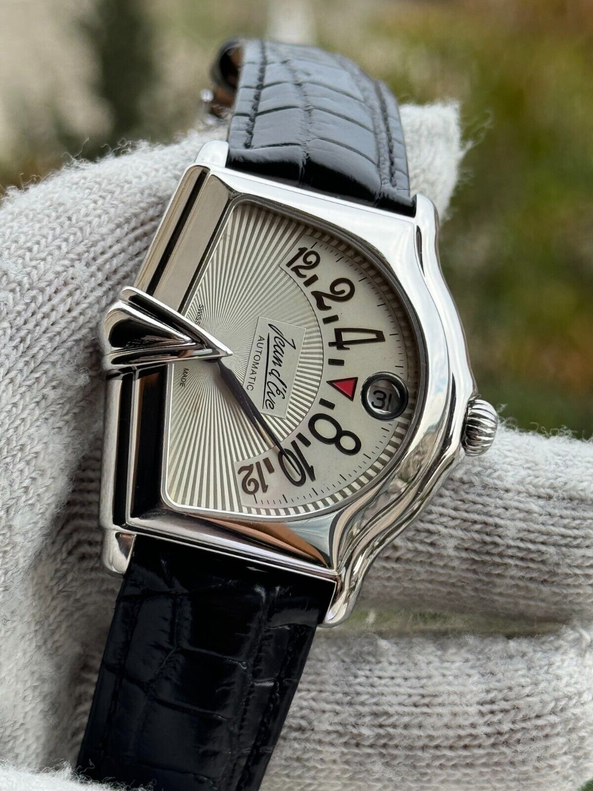 Jean d Eve Sectora II Automatic Retrograde 777051 Mens Swiss Made