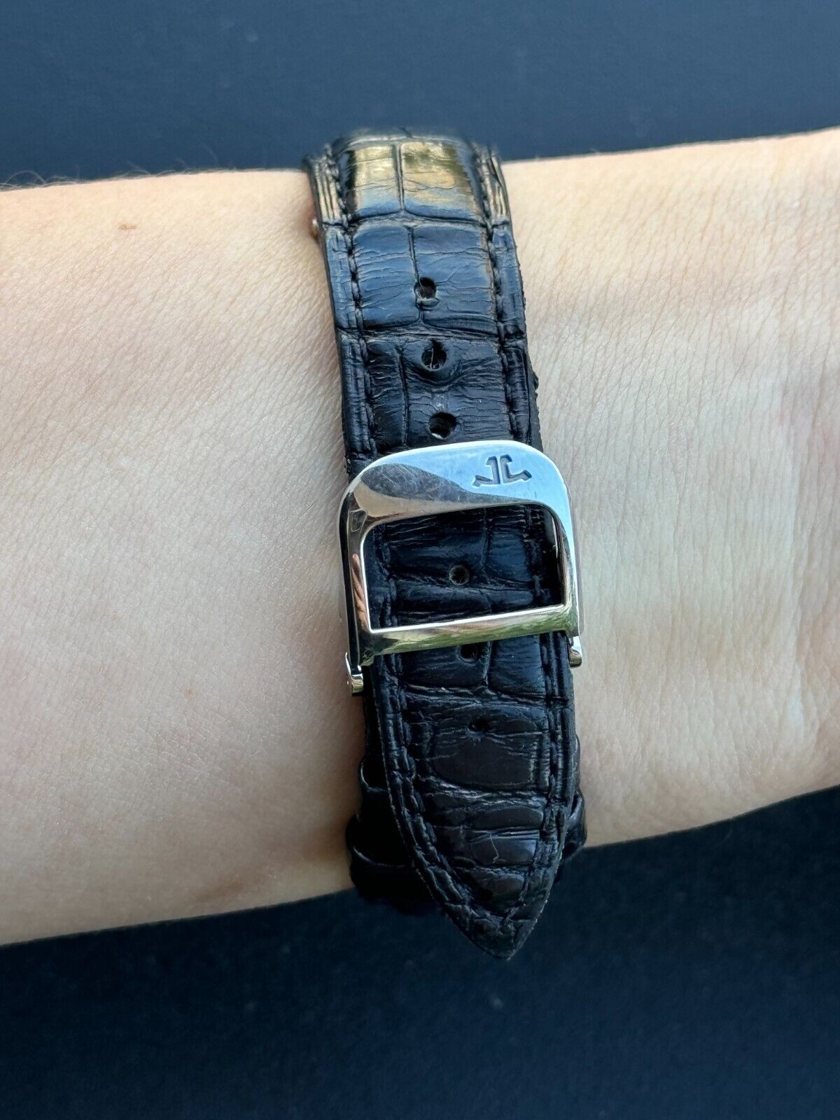 Jaeger Lecoultre Master Control 1000 Hours Geographic Dual Time Zone Mens Swiss