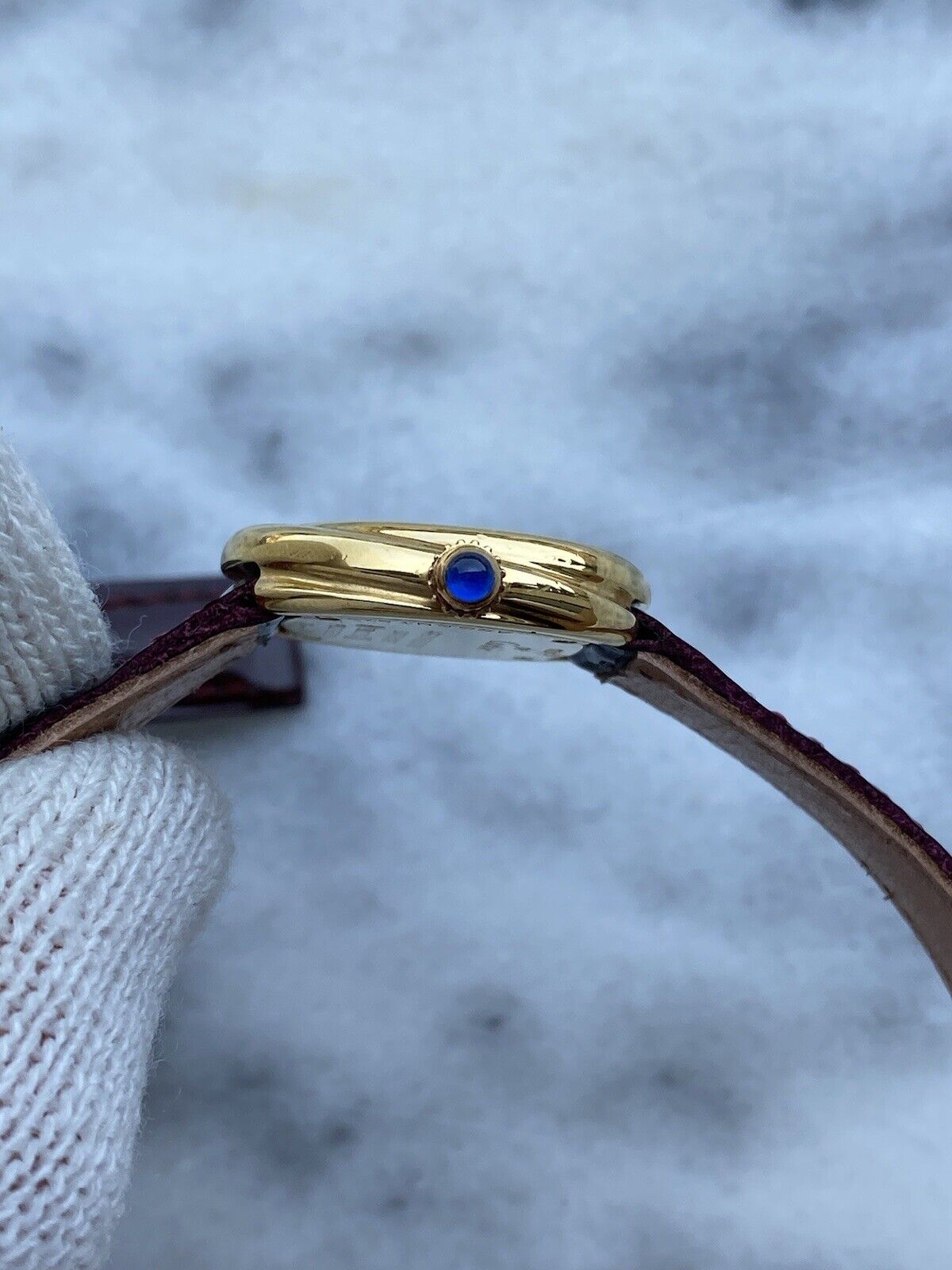 Vintage Cartier Must de Vermeil Trinity Watch | Ref. 2735 | Quartz | Swiss Made | Lady’s Watch | 27mm | Argent 925 | Original Buckle