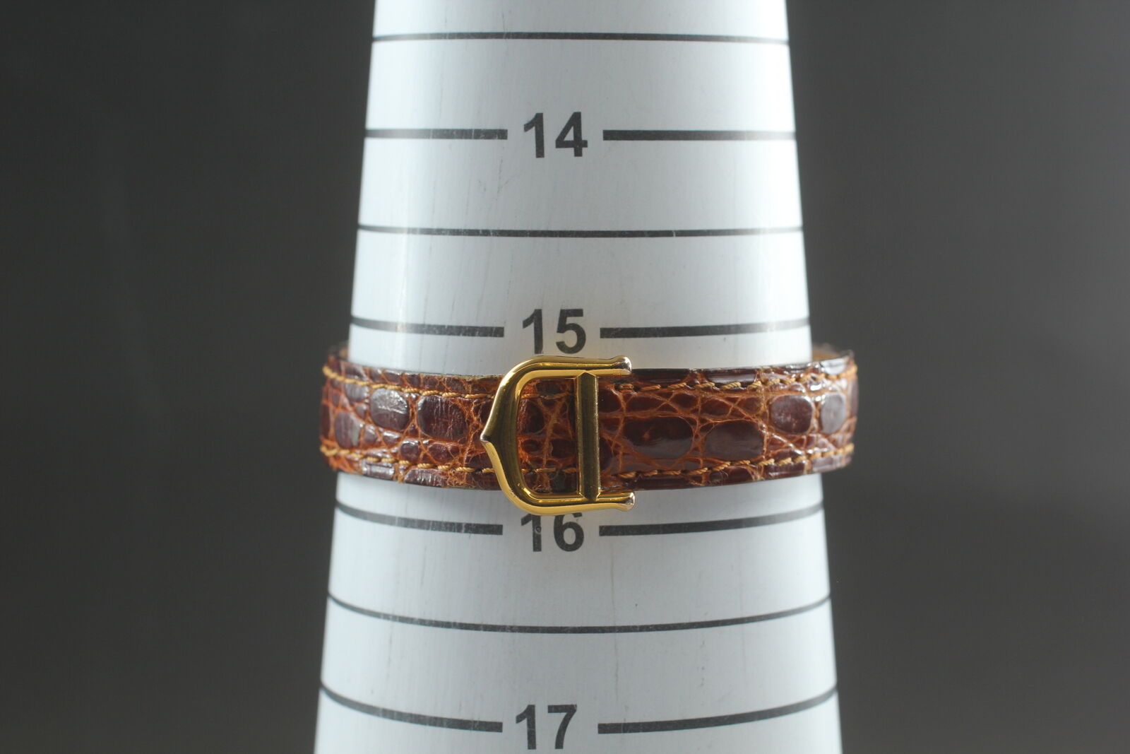 [Exc+5/Papers] CARTIER Must Vermeil 925 GP Case QZ 24MM Women's Watch-Swiss Made